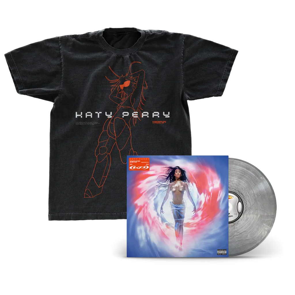 143: Silver Vinyl LP + Outline T-Shirt