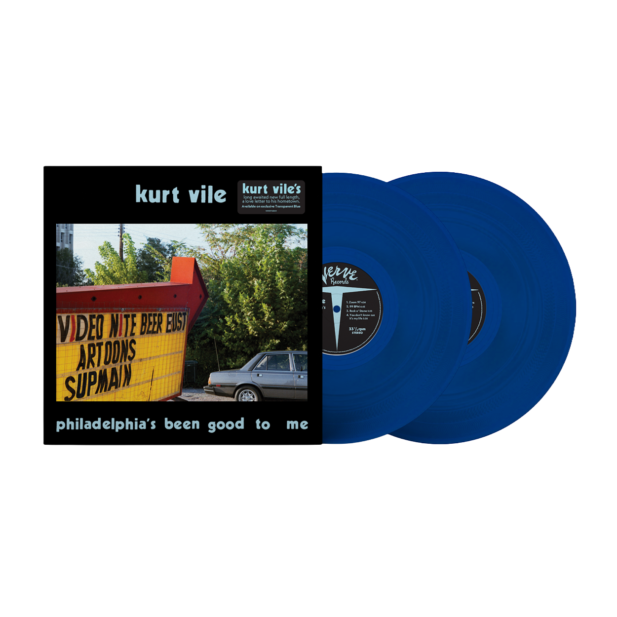 Philadelphia's been good to me: Blue Vinyl 2LP