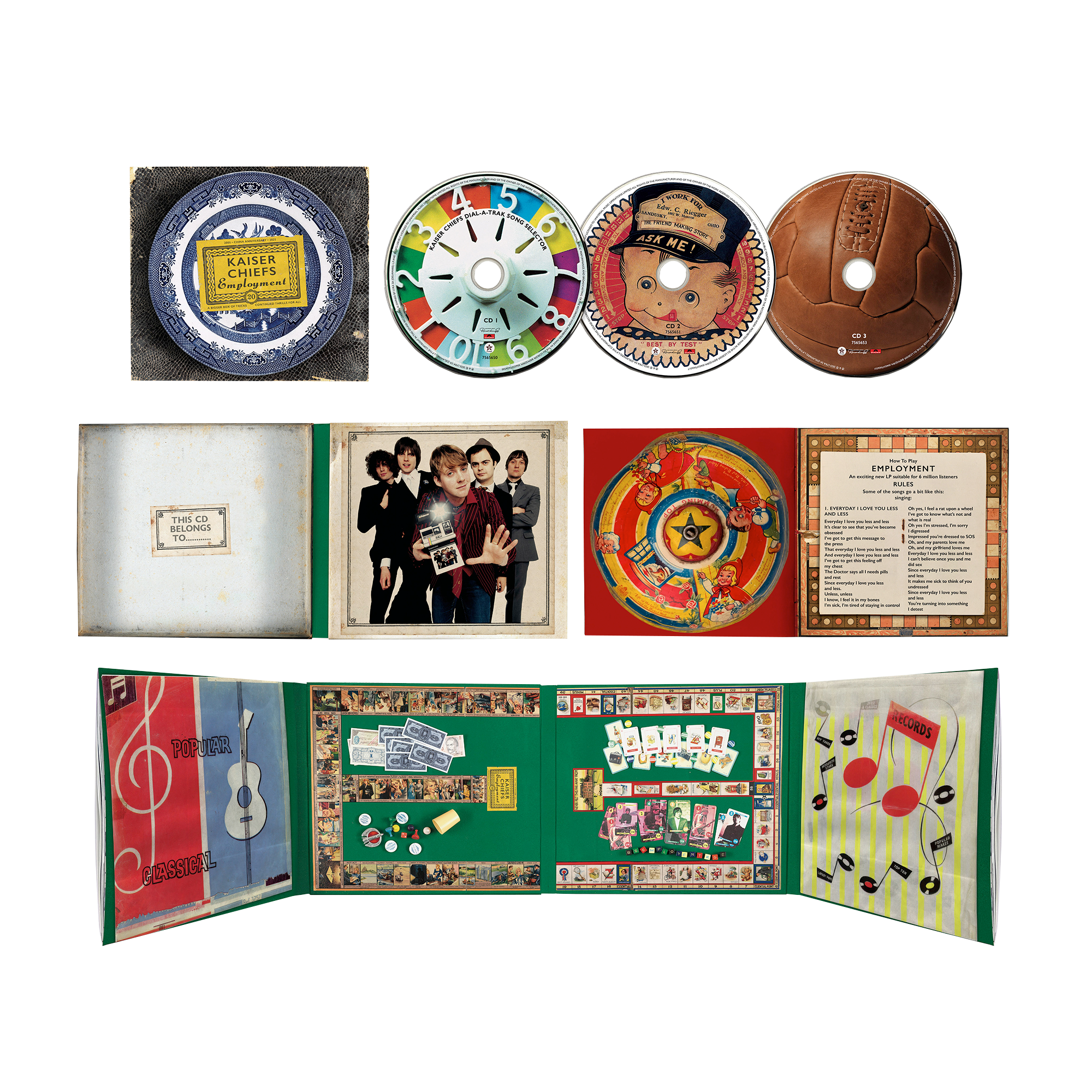 Employment 20 (China Anniversary Edition): 3CD