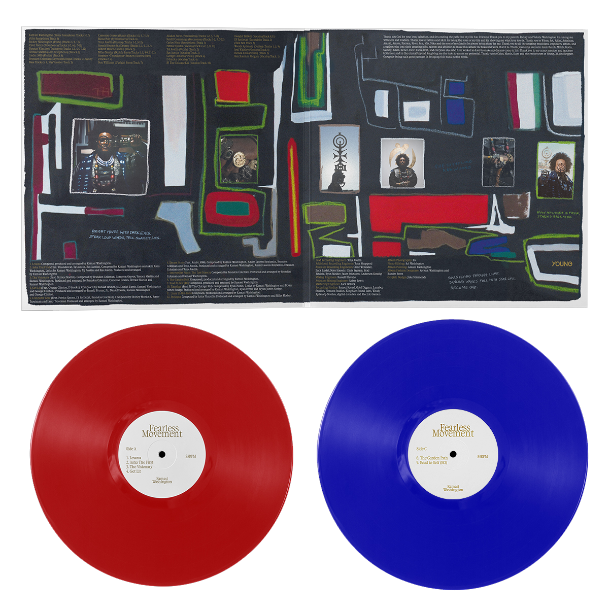 Fearless Movement: Limited Red & Blue Vinyl 2LP