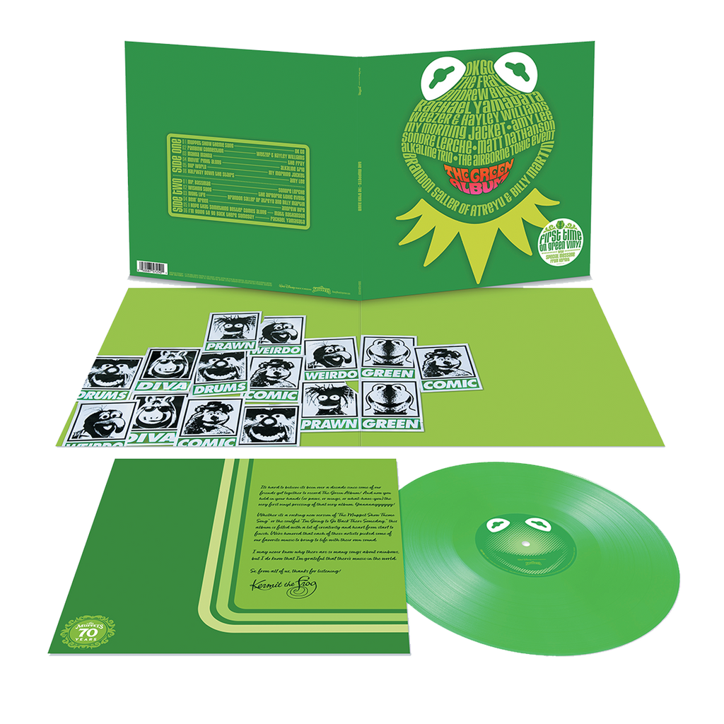 The Muppets: The Green Album Vinyl LP
