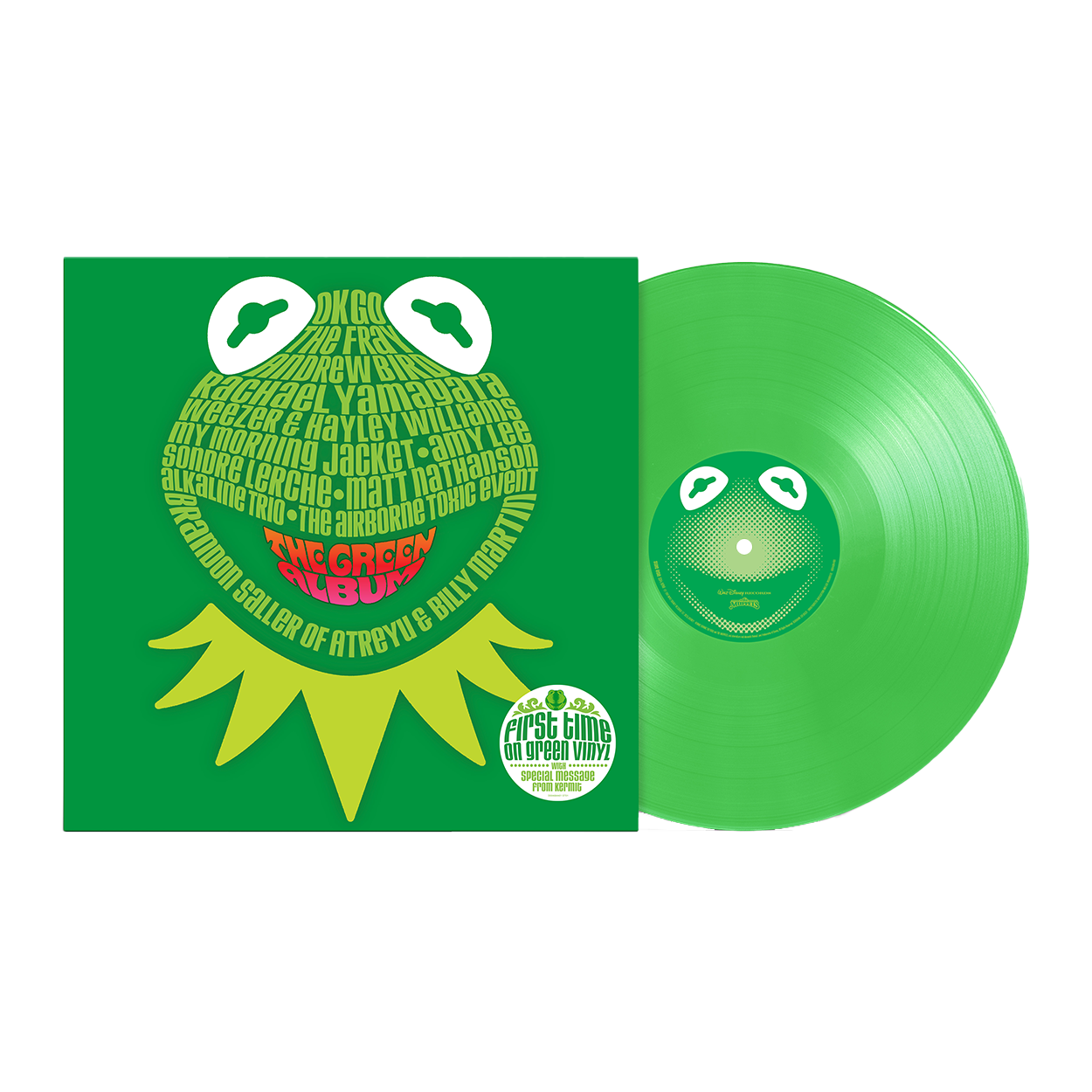 The Muppets: The Green Album Vinyl LP