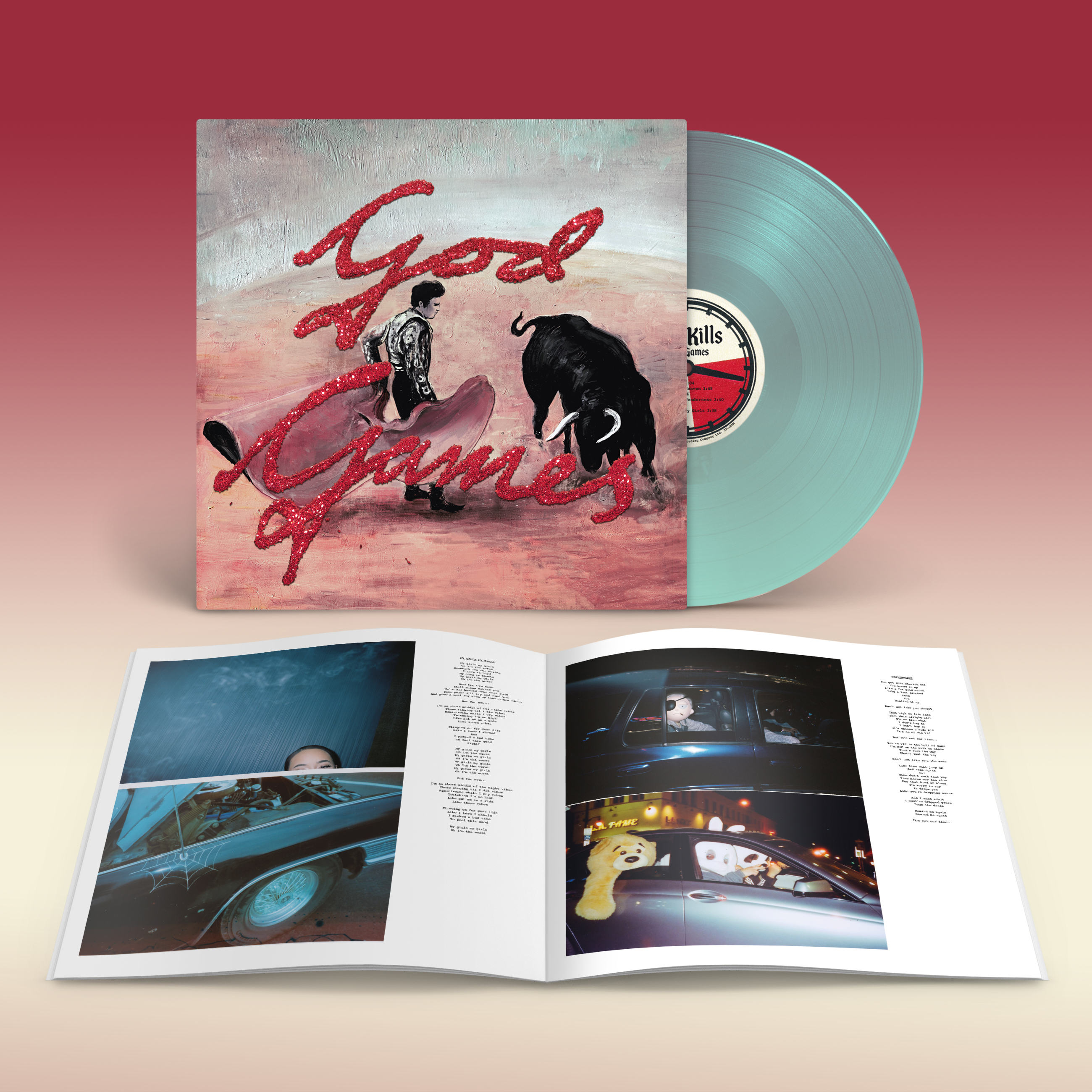 God Games: Limited Boomslang Green Vinyl LP + Signed Print