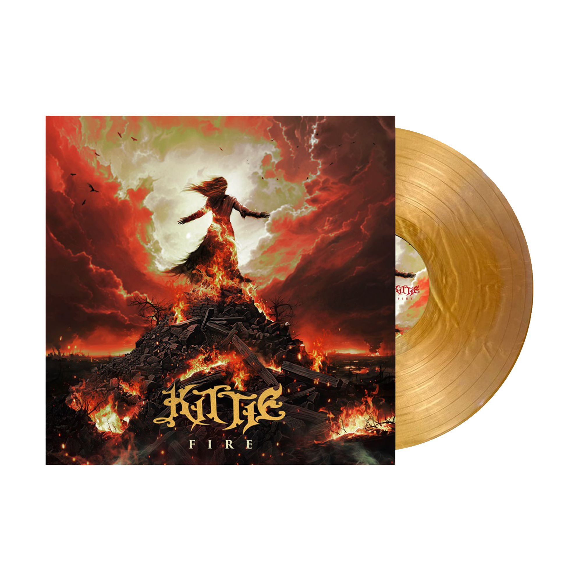 Fire: Limited Gold Nugget Vinyl LP