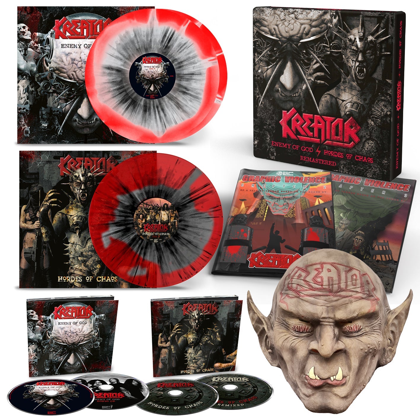Enemy Of God / Hordes Of Chaos (Remastered): Limited Edition Box Set