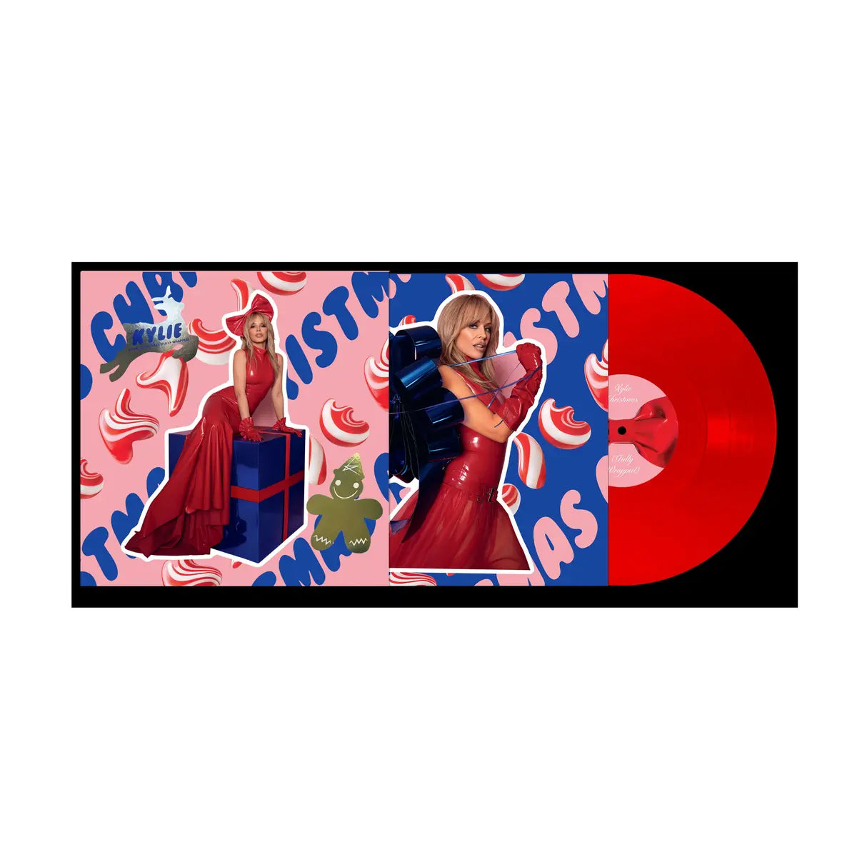 Kylie Christmas (Fully Wrapped): Transparent Red Vinyl LP