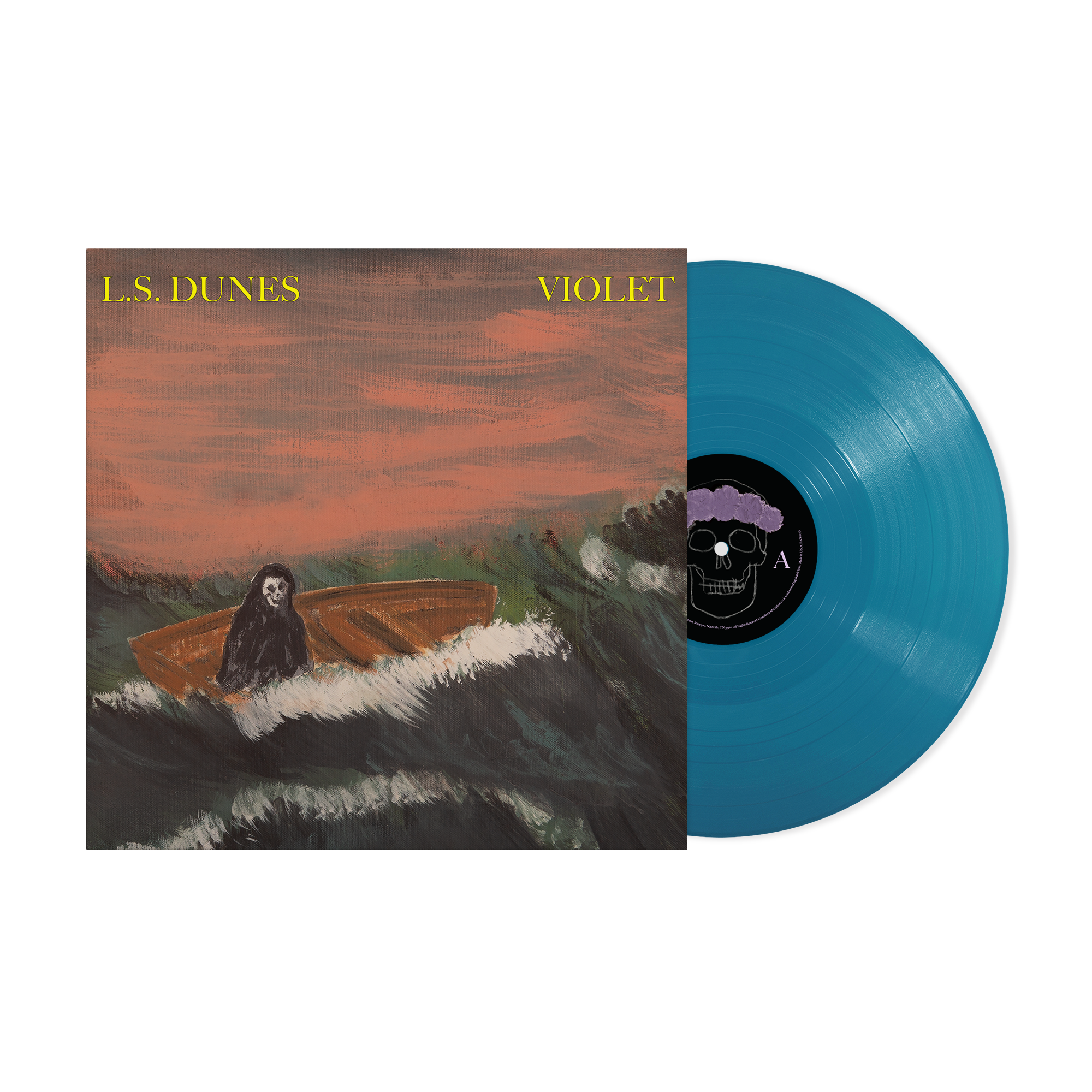 Violet: Opaque Sea Blue Vinyl LP