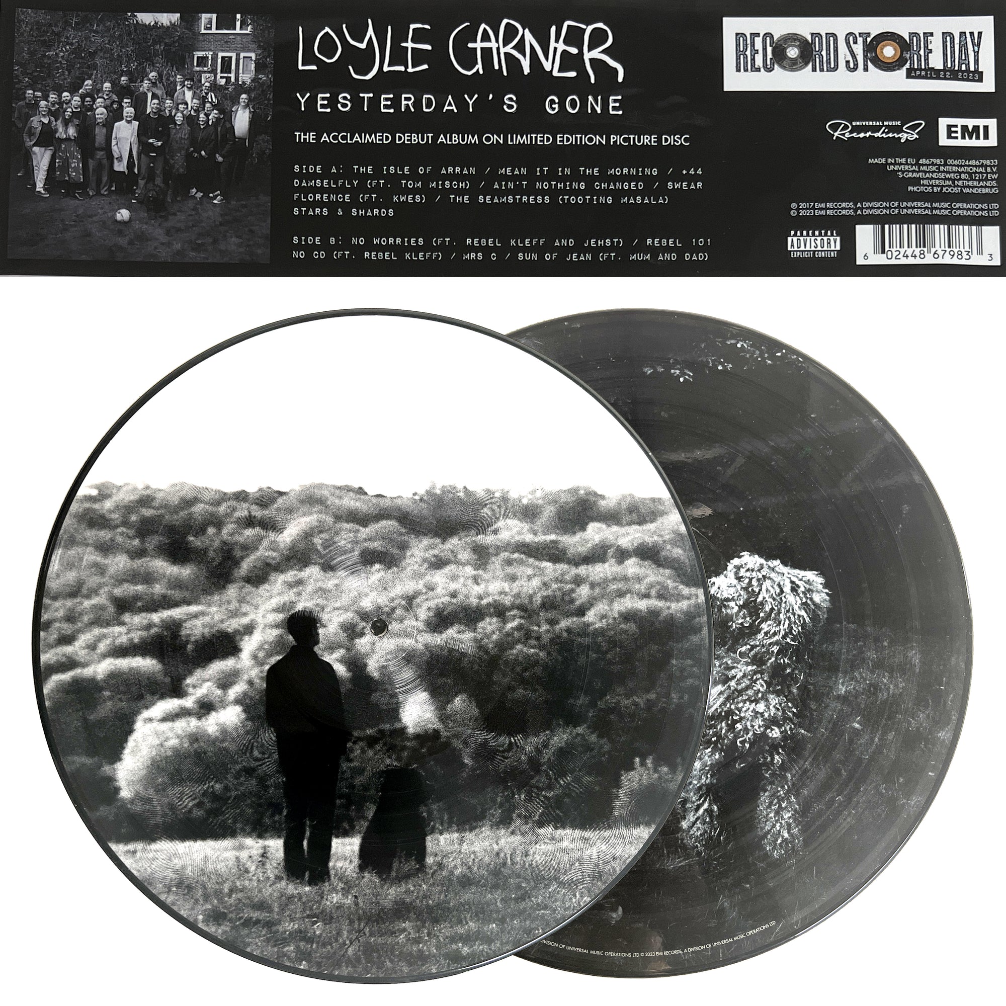 Yesterday’s Gone: Limited Picture Disc Vinyl LP [RSD23]