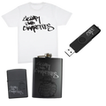2 Ruff, Vol. 1: USB, Hip Flask, Lighter + Liquor and Cigarettes T-Shirt