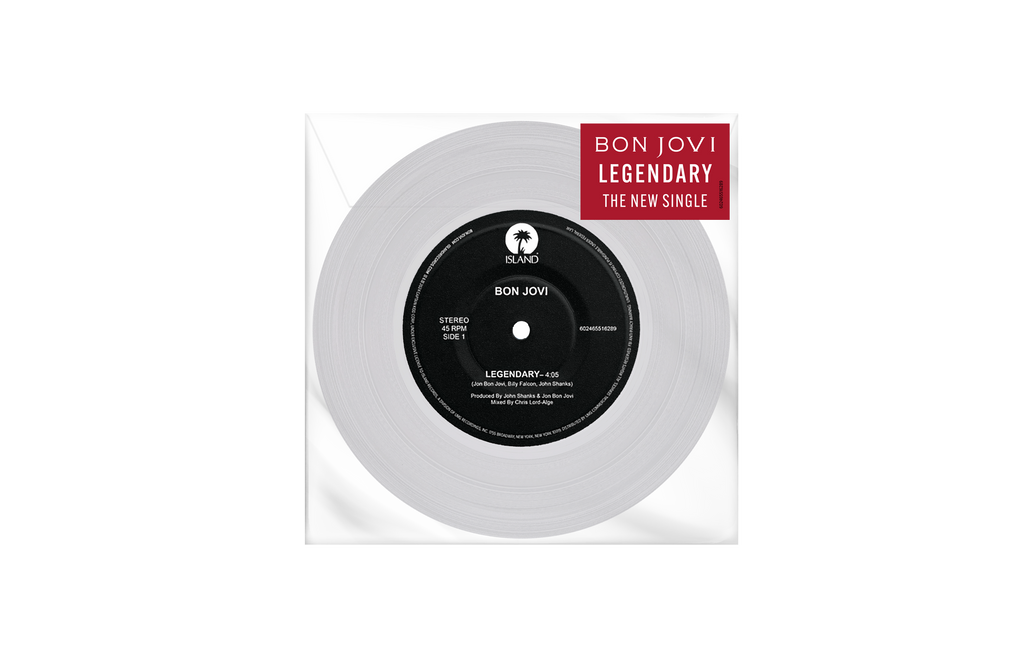 Legendary CLEAR 7” VINYL (LIMITED EDITION)