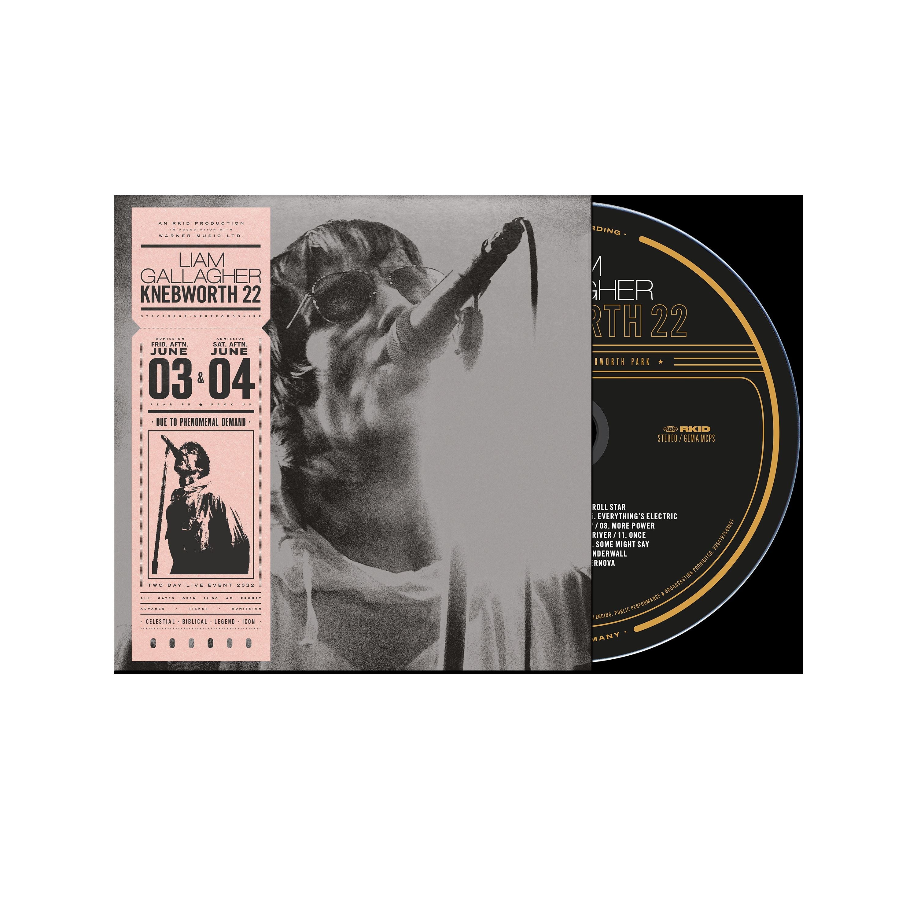 Knebworth 22: CD