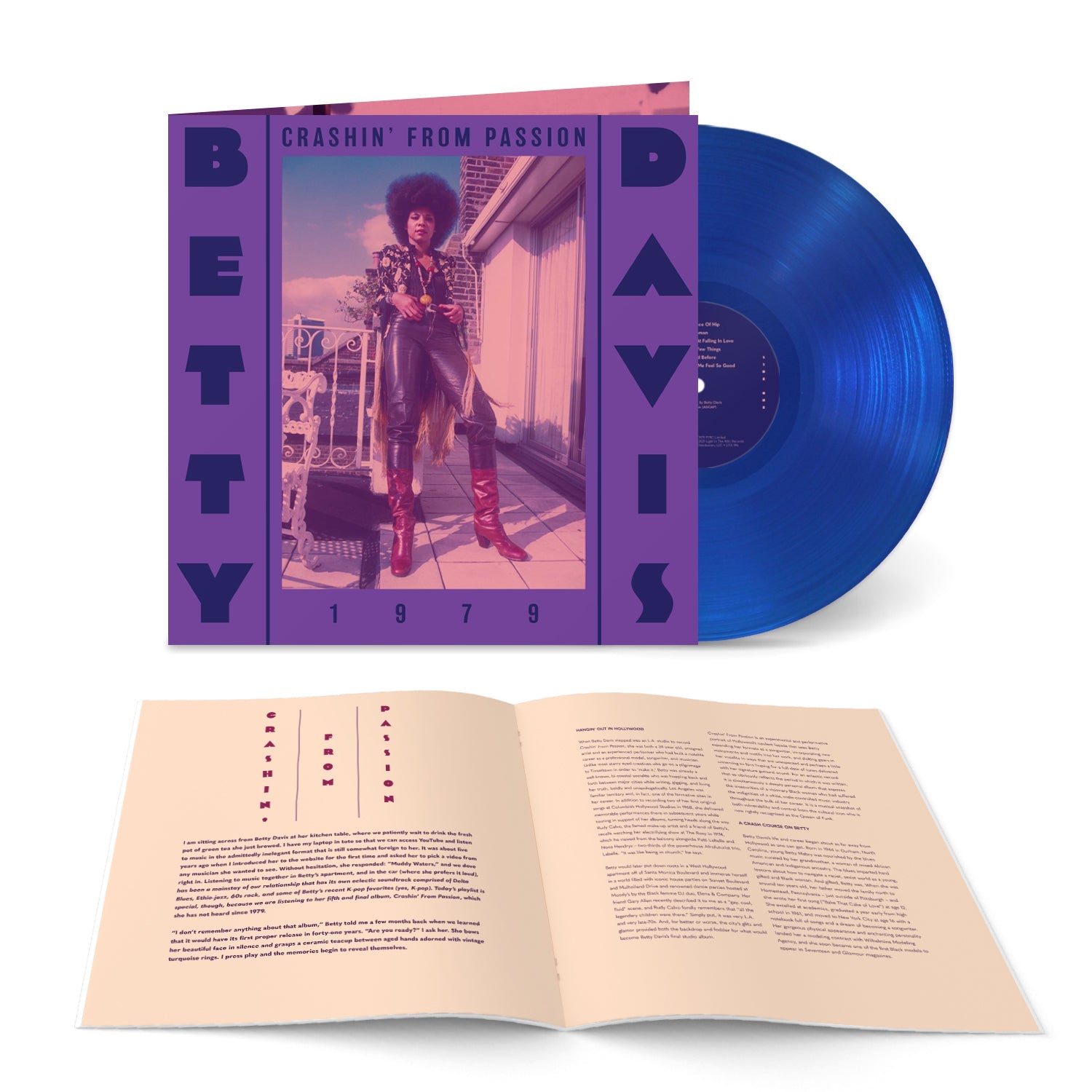 Crashin’ From Passion : Limited Clear Blue Vinyl LP