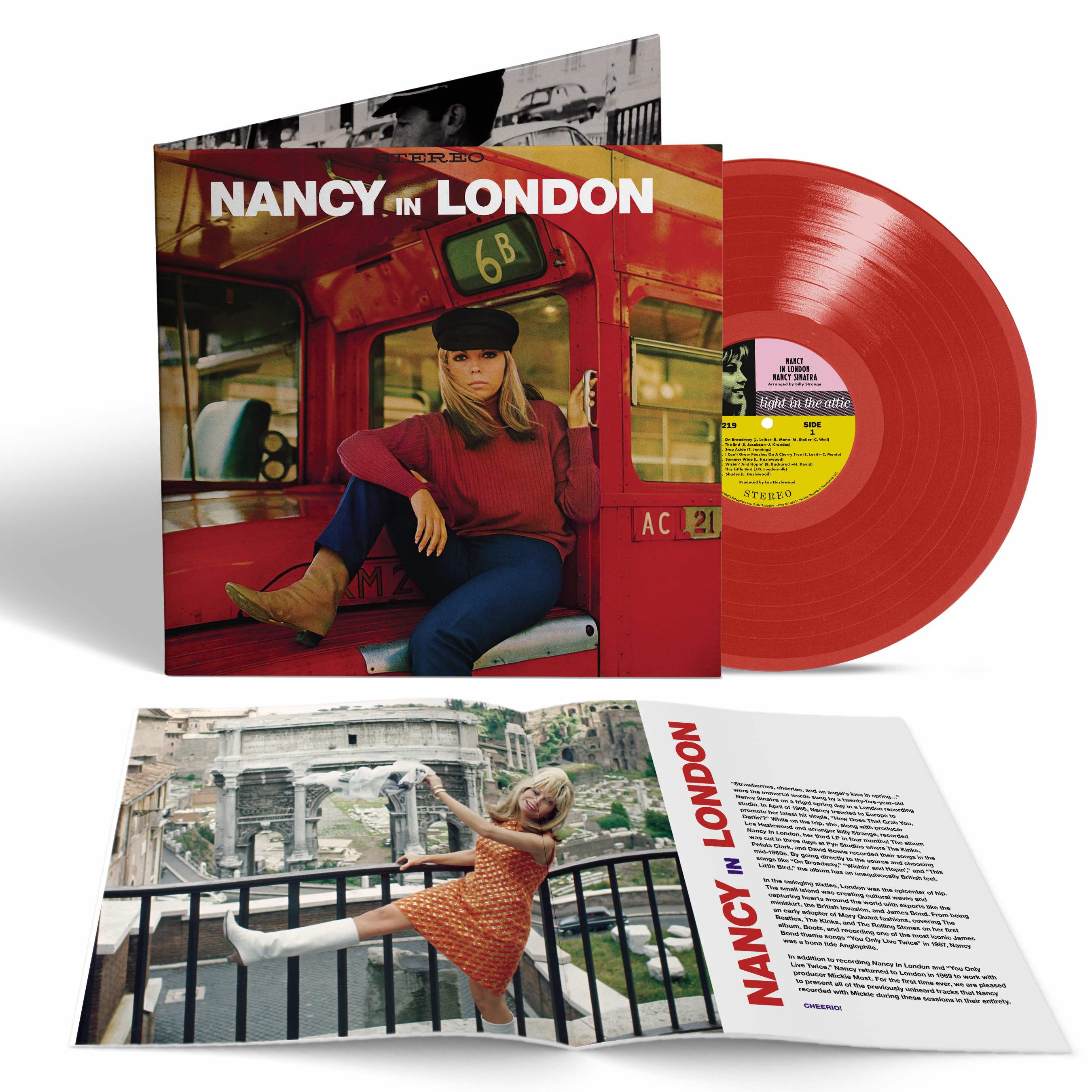 Nancy In London: Limited Red Vinyl LP