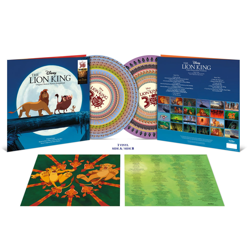 The Lion King (30th Anniversary): Zoetrope Picture Disc LP