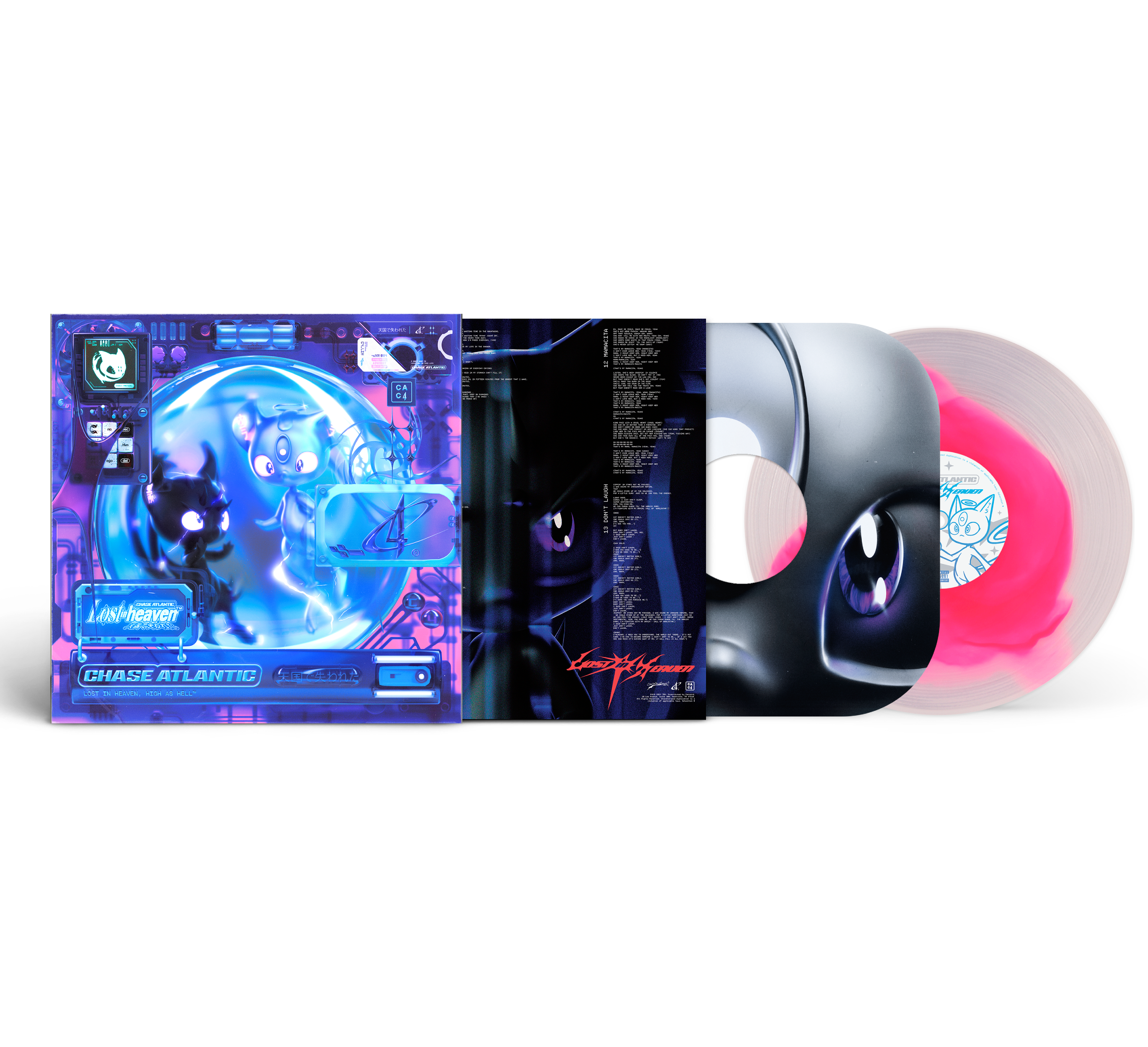 LOST IN HEAVEN: Limited Edition Pink & Clear Vinyl LP