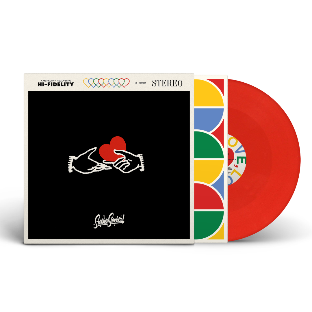 LOVE, LOVE, LOVE Brick Red Vinyl