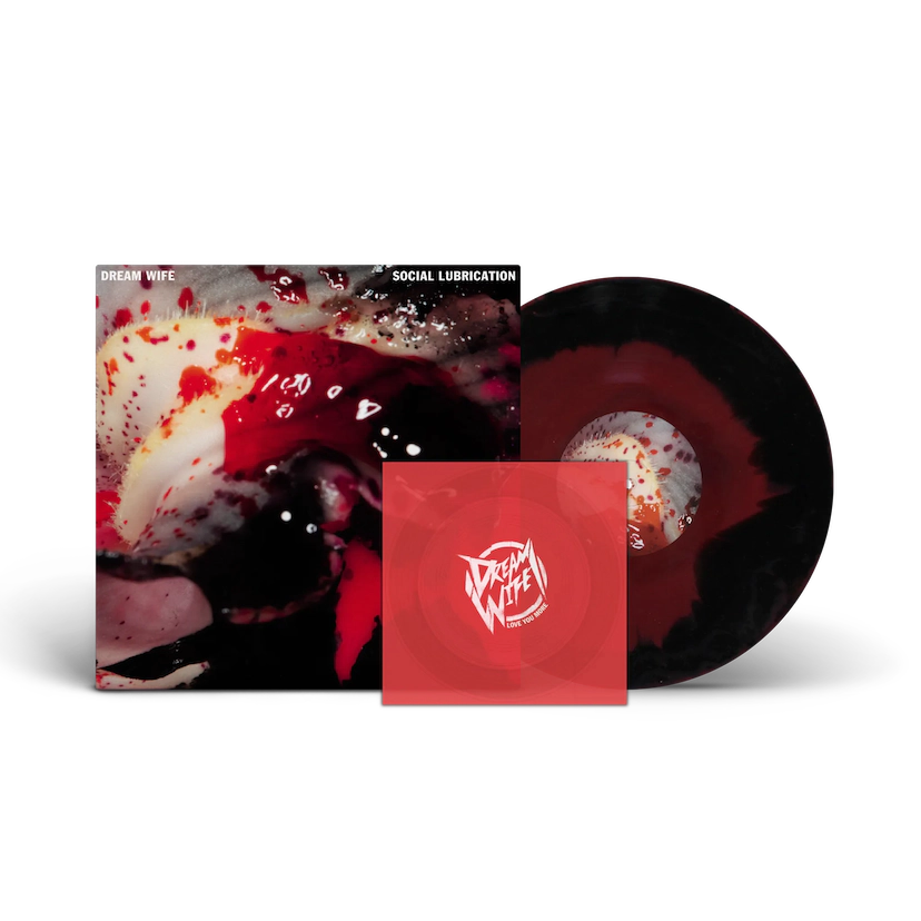 Social Lubrication (Indies Exclusive): Red + Black Vinyl LP + Flexidisc