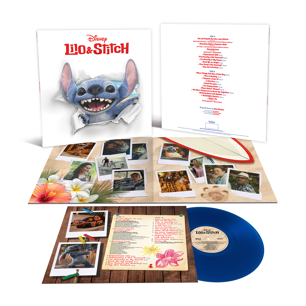 Lilo & Stitch OST: Translucent Blue Vinyl LP