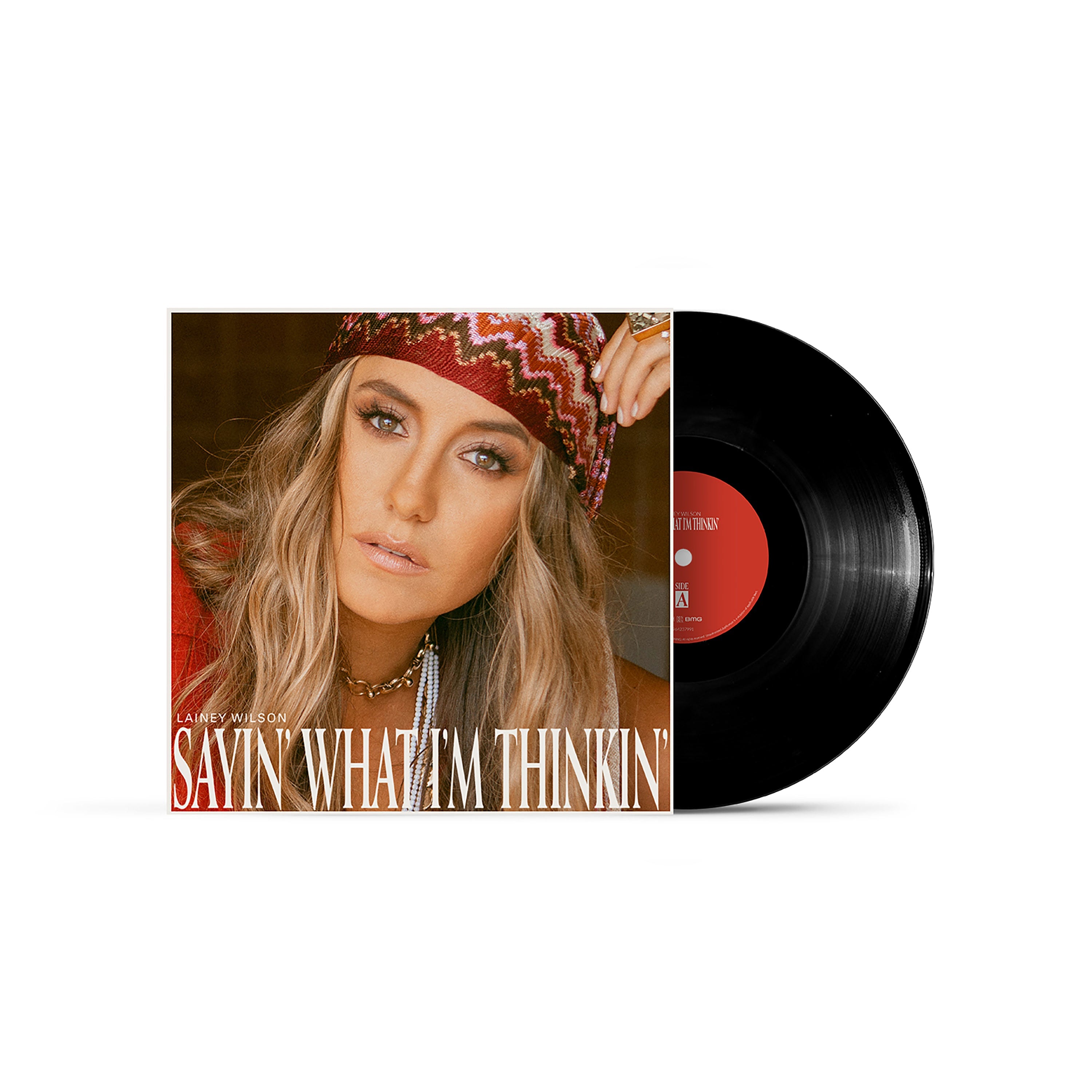 Sayin' What I'm Thinkin': Black Vinyl LP