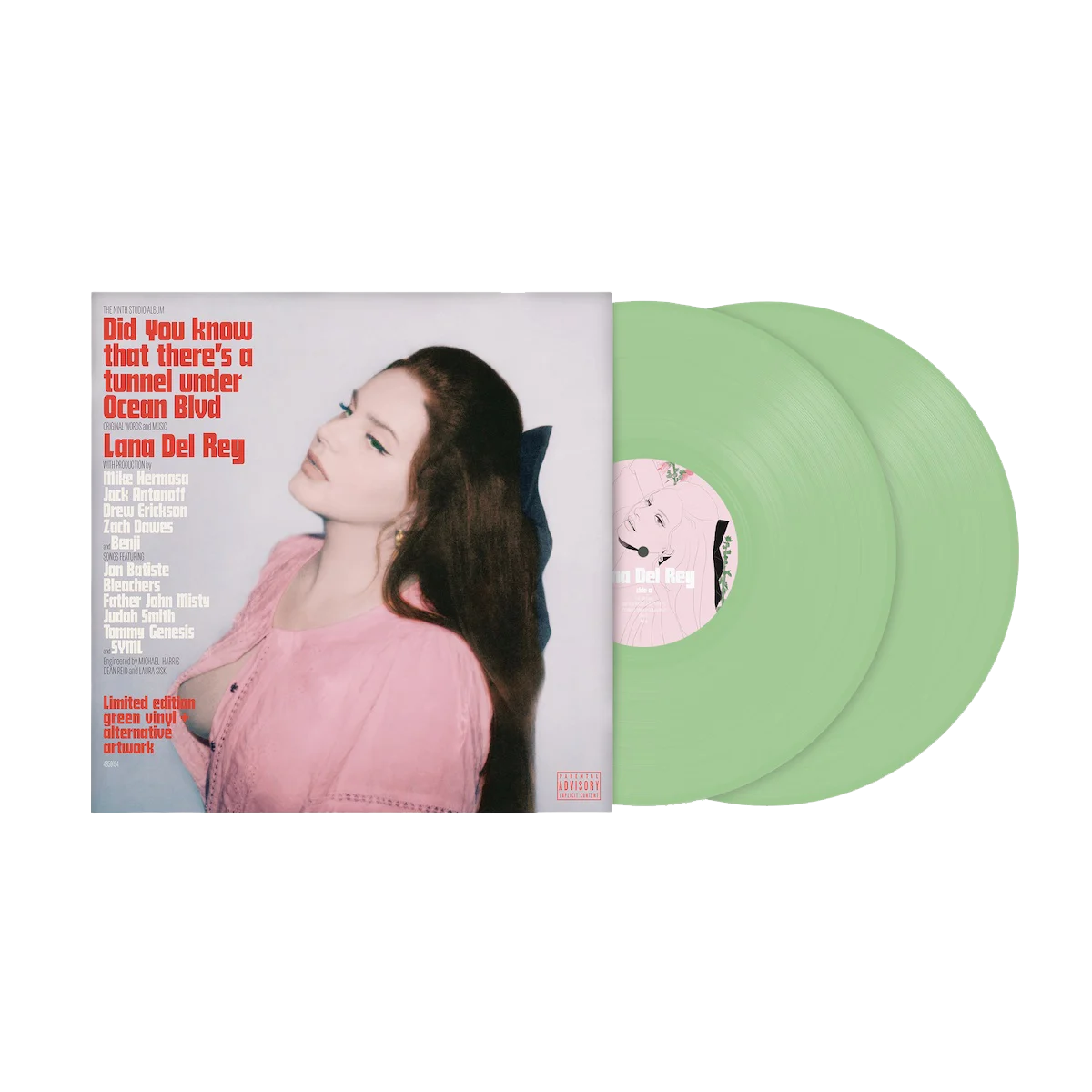 Did you know that there's a tunnel under Ocean Blvd: Limited Light Green Vinyl 2LP