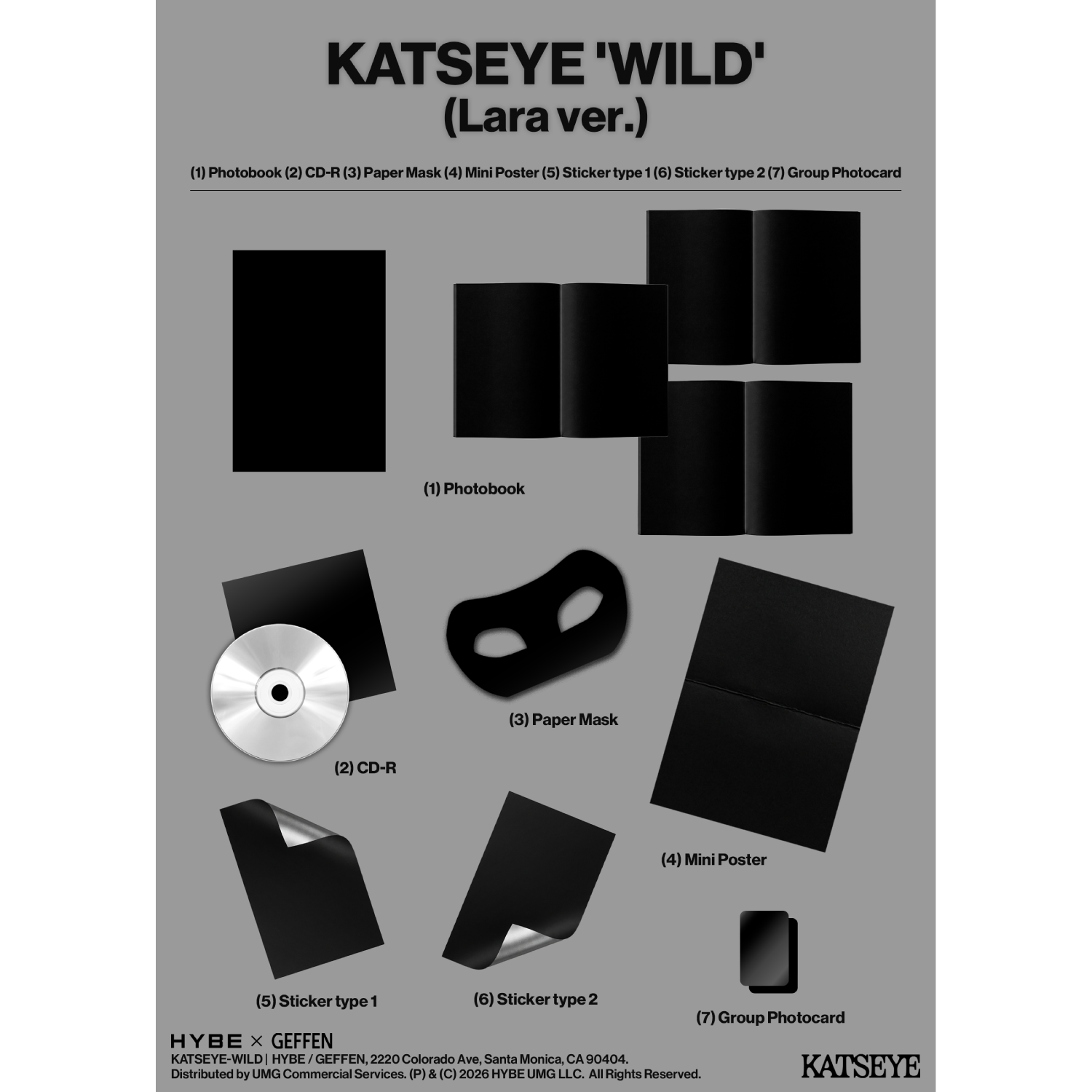 WILD (Lara ver.) CD