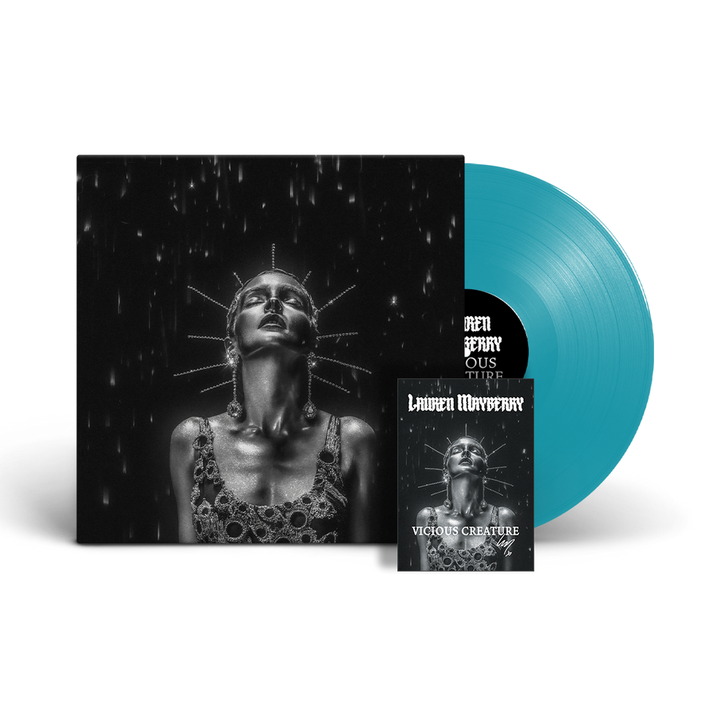Vicious Creature: Limited 'Vicious' Blue Vinyl LP + Signed Art Card