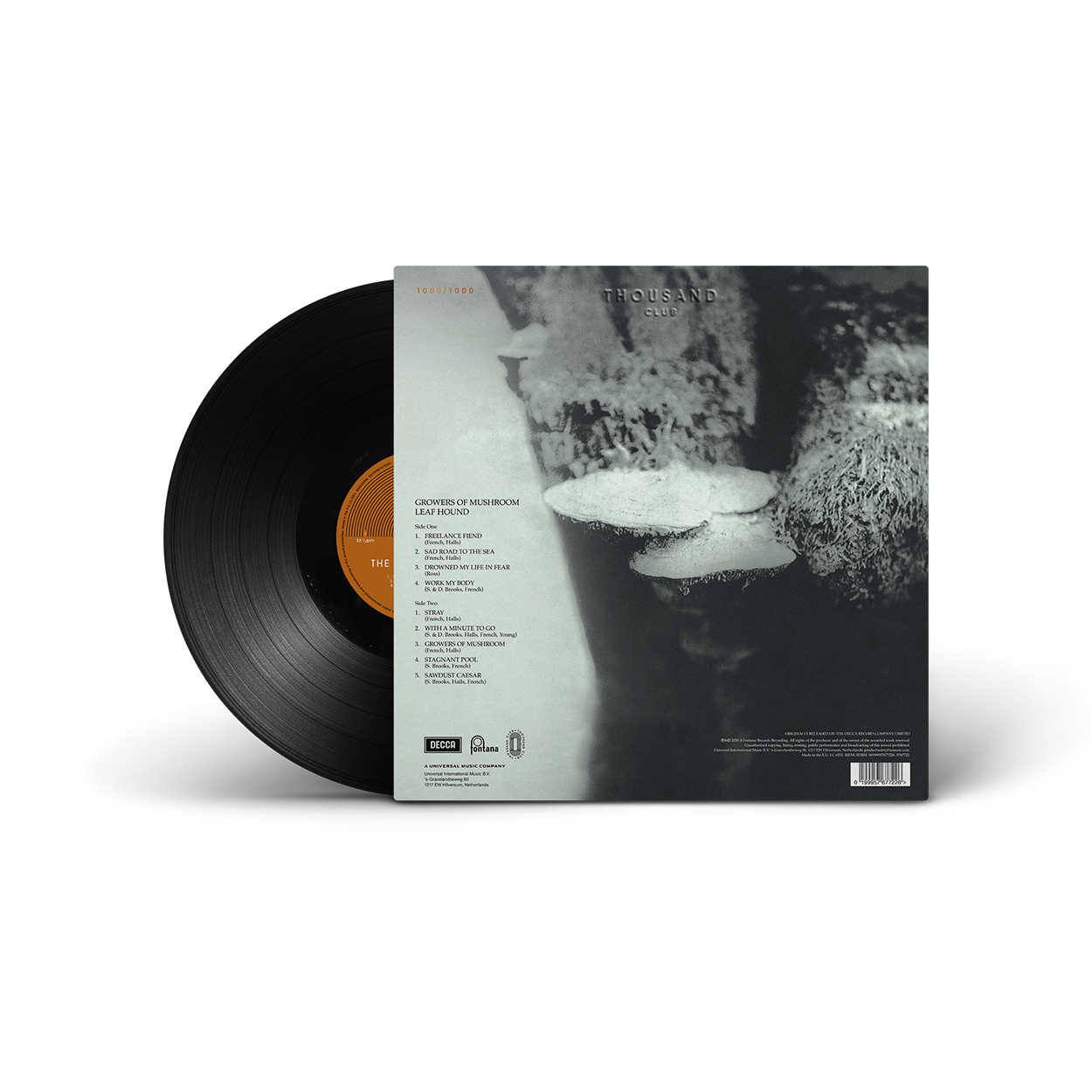 Growers Of Mushroom (The Thousand Club) - Pressings Nos. 2-10