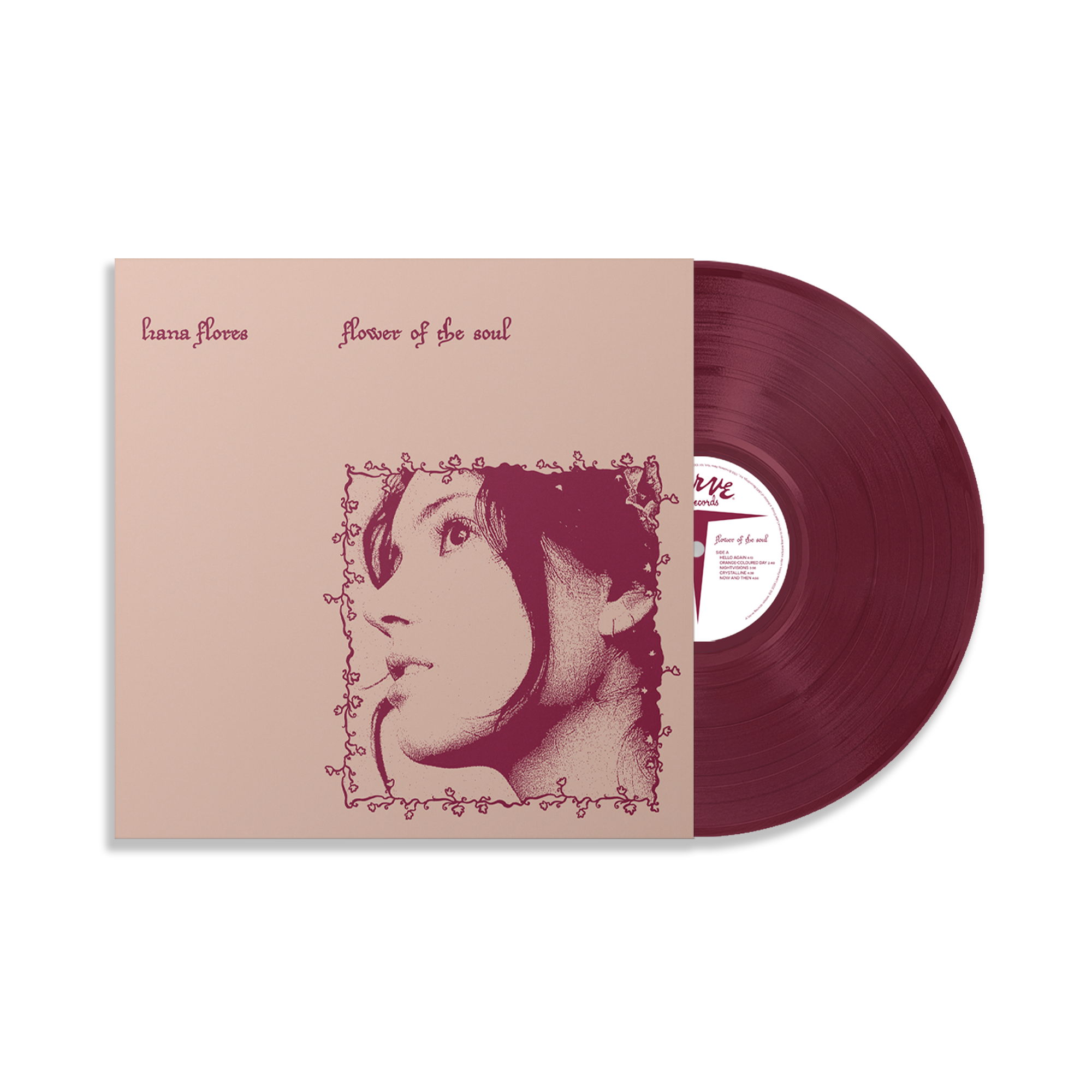 Flower of the soul: limited summer berry vinyl lp