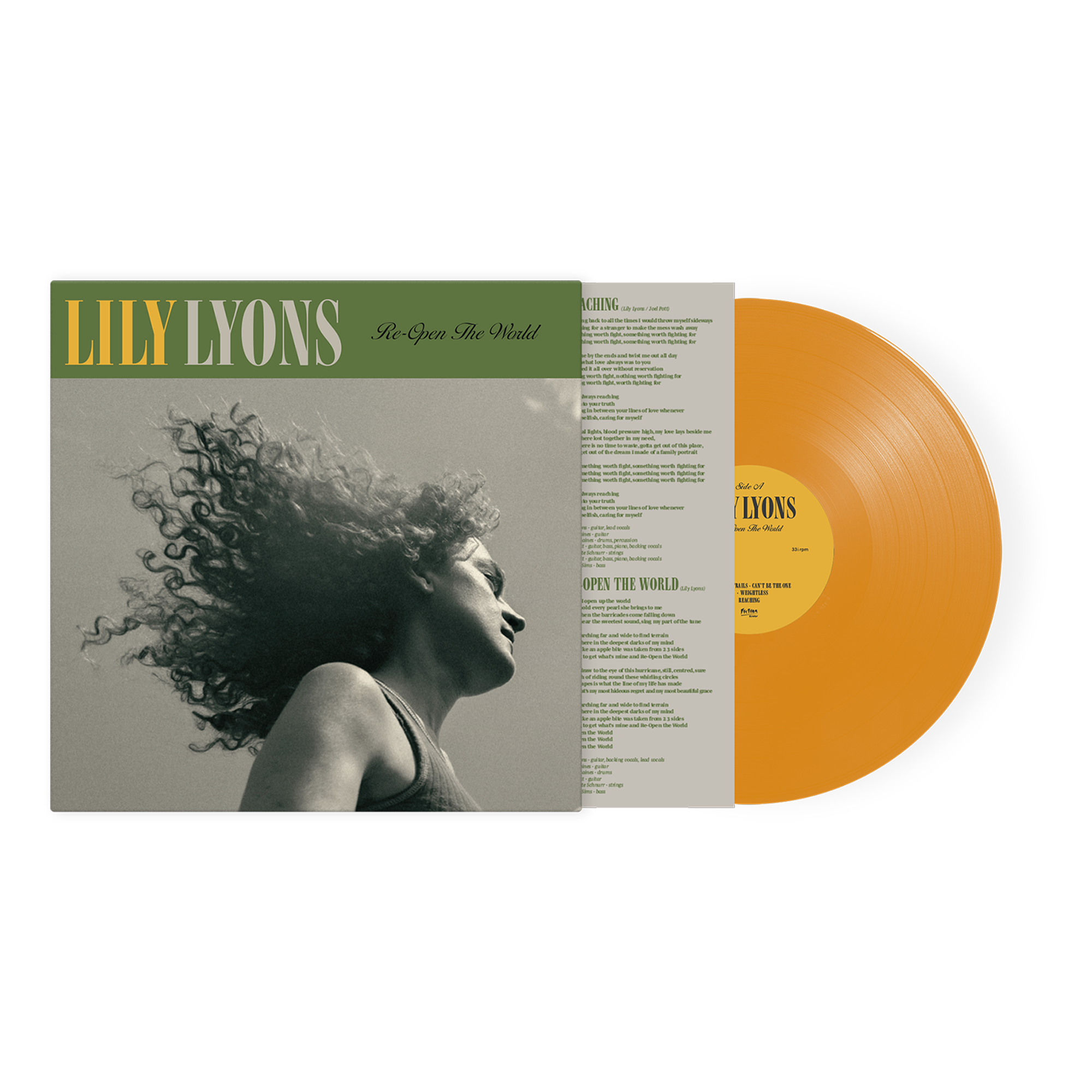 Re-Open the World: Limited Orange Vinyl