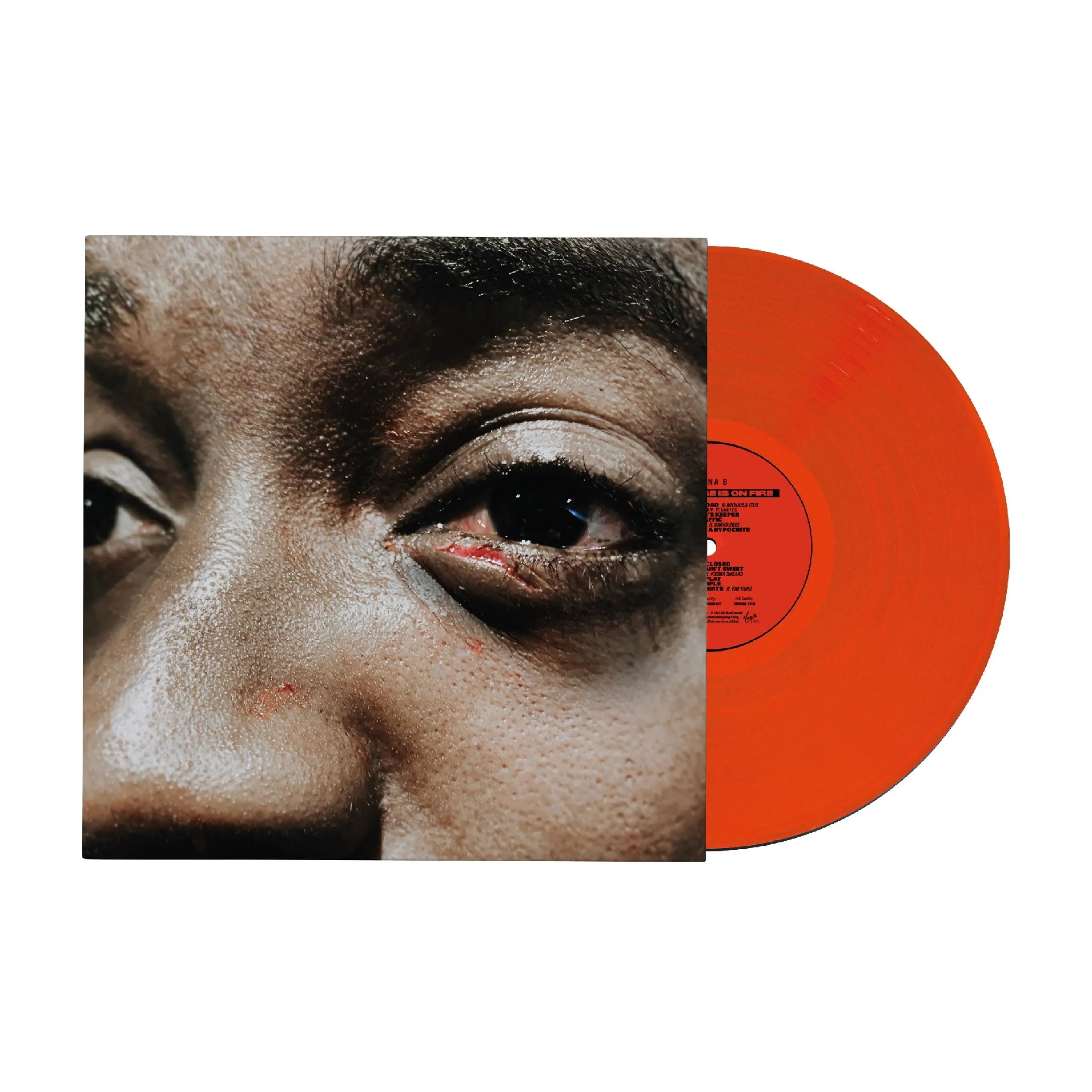 The Village Is On Fire: Red Vinyl LP