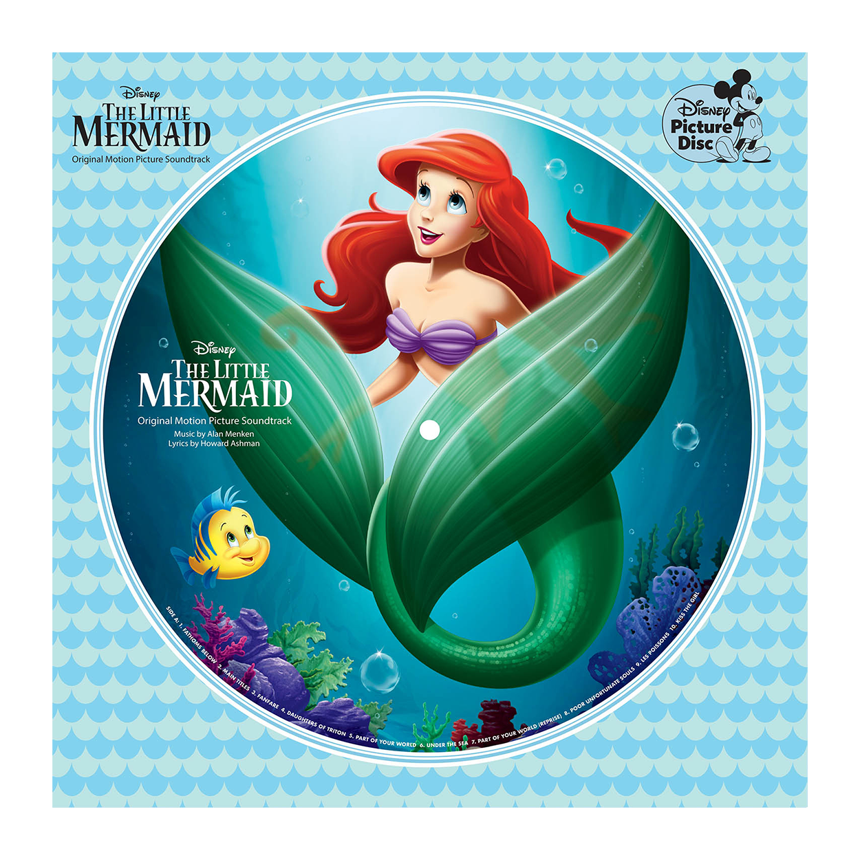 The Little Mermaid: Picture Disc Vinyl LP