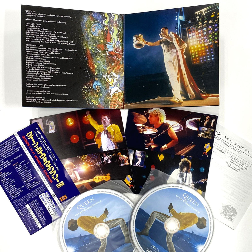 Live At Wembley Stadium Japanese CD Edition