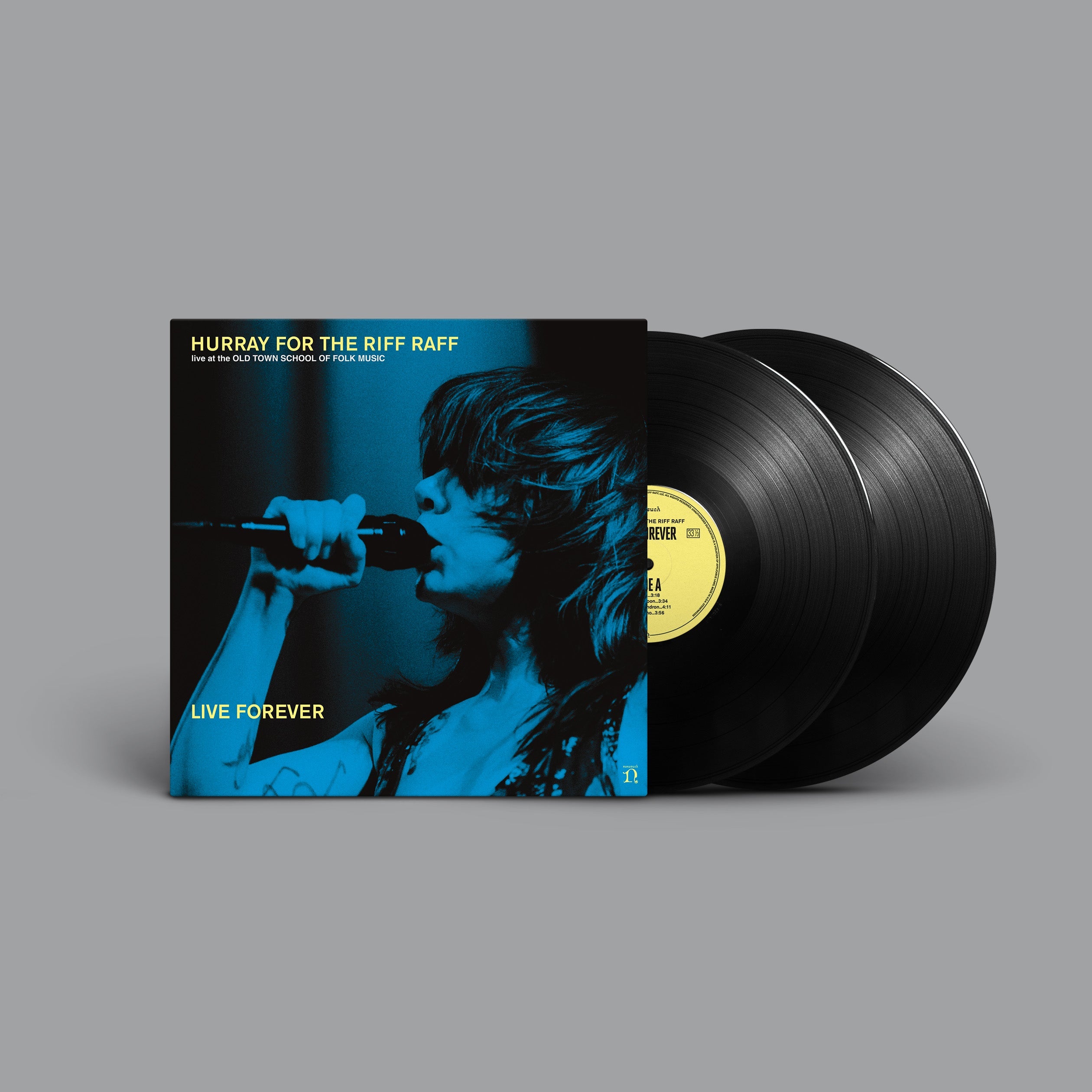 Live Forever: Black Vinyl 2LP