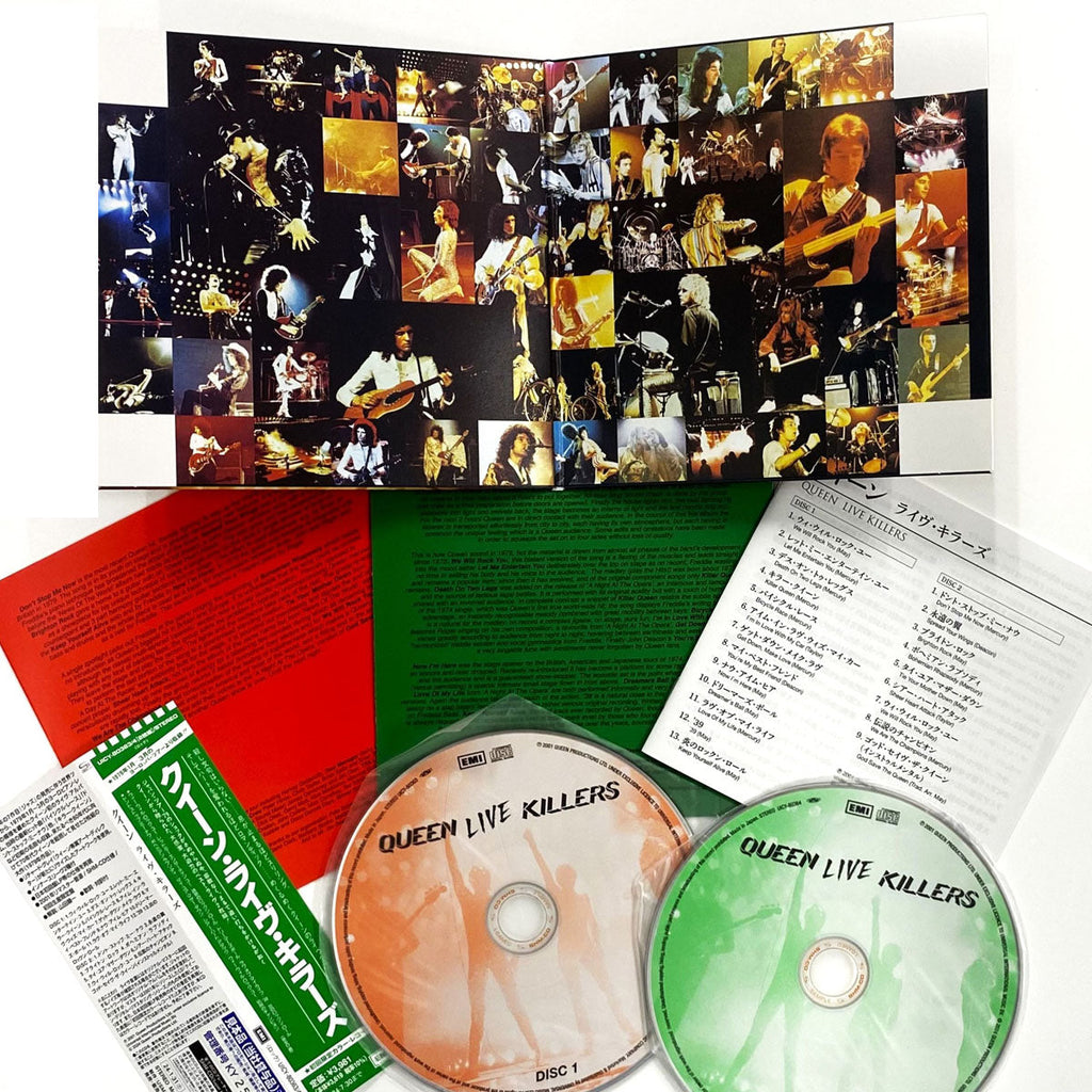 Live Killers Japanese CD Edition