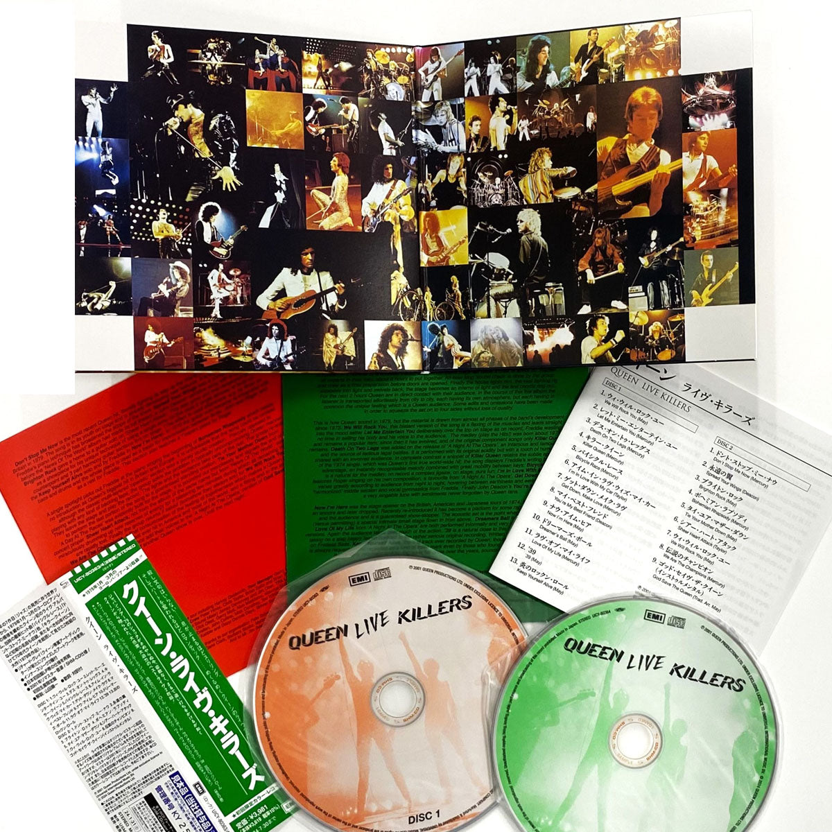 Live Killers Japanese CD Edition