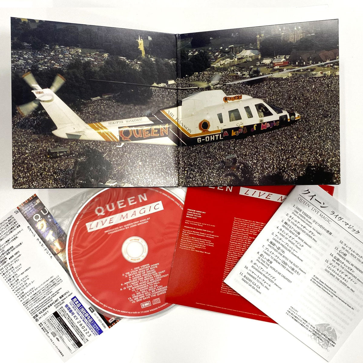 Live Magic Japanese CD Edition