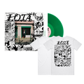 LOJA: Signed Transparent Green Vinyl LP + T-Shirt