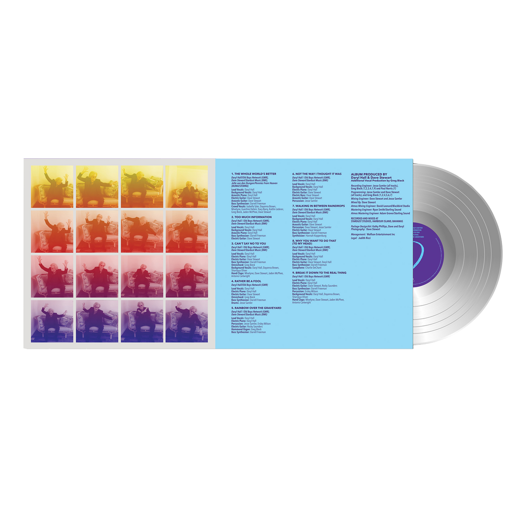 D: Limited Silver Vinyl LP