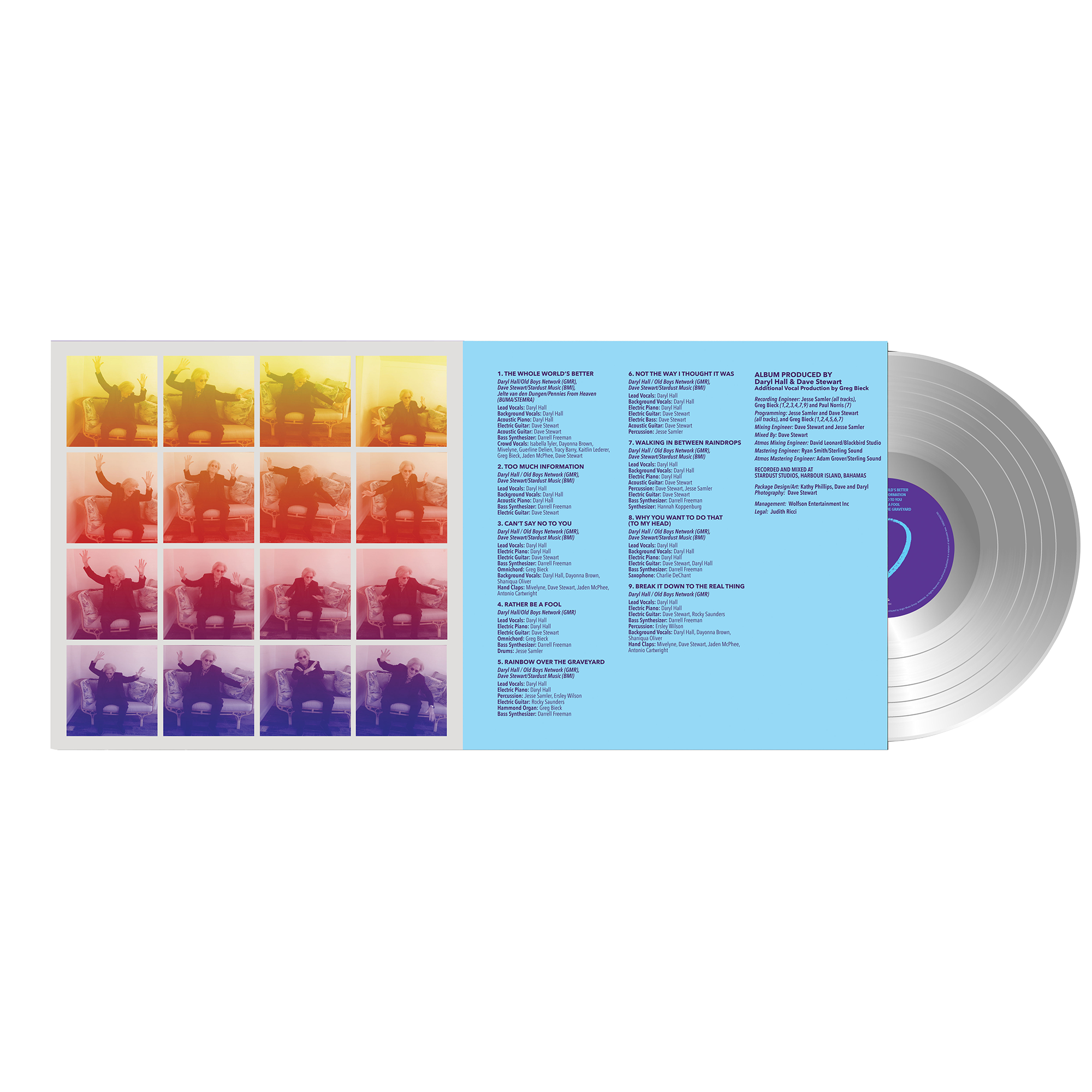 D: Limited Silver Vinyl LP