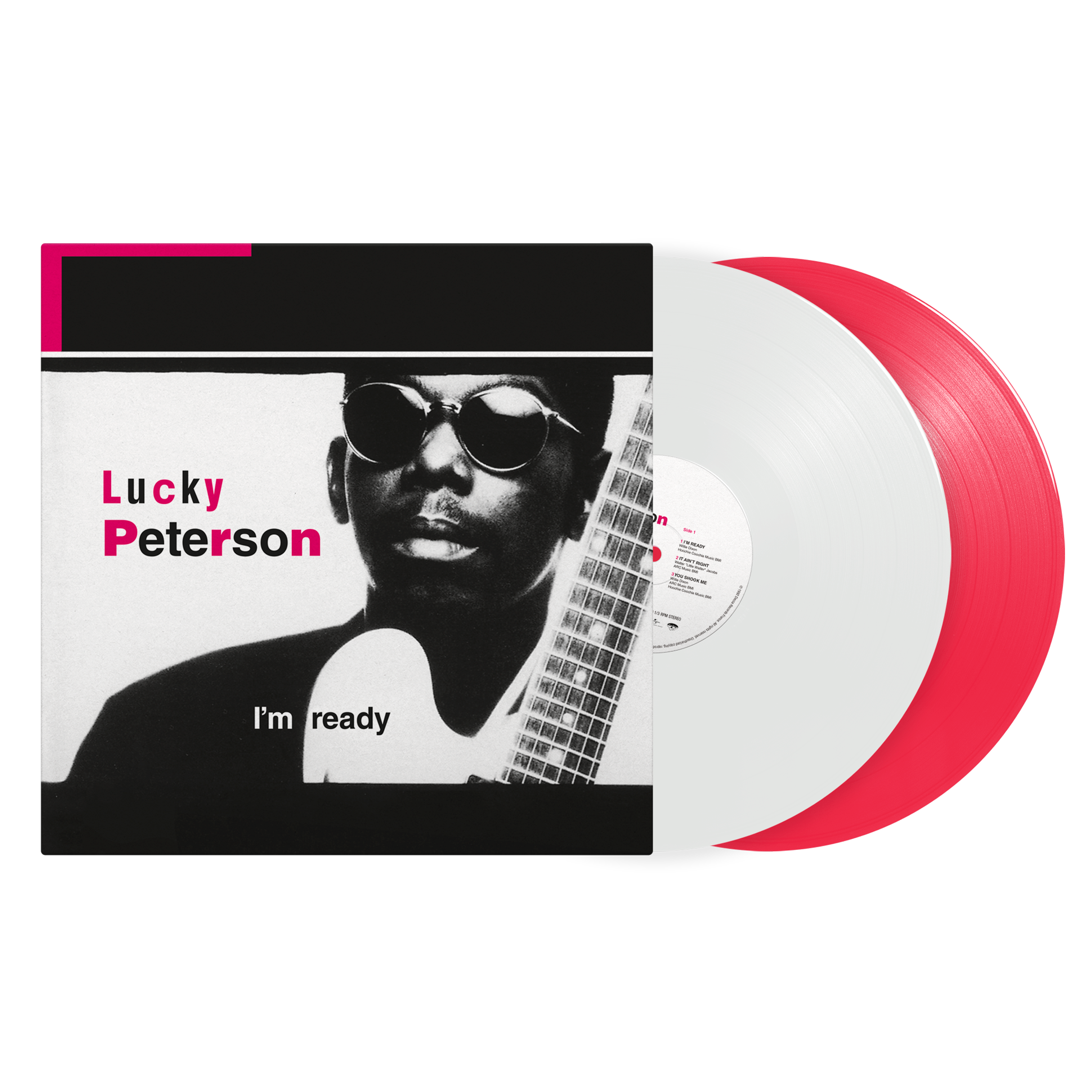 I'm Ready: Pink & White Vinyl LP