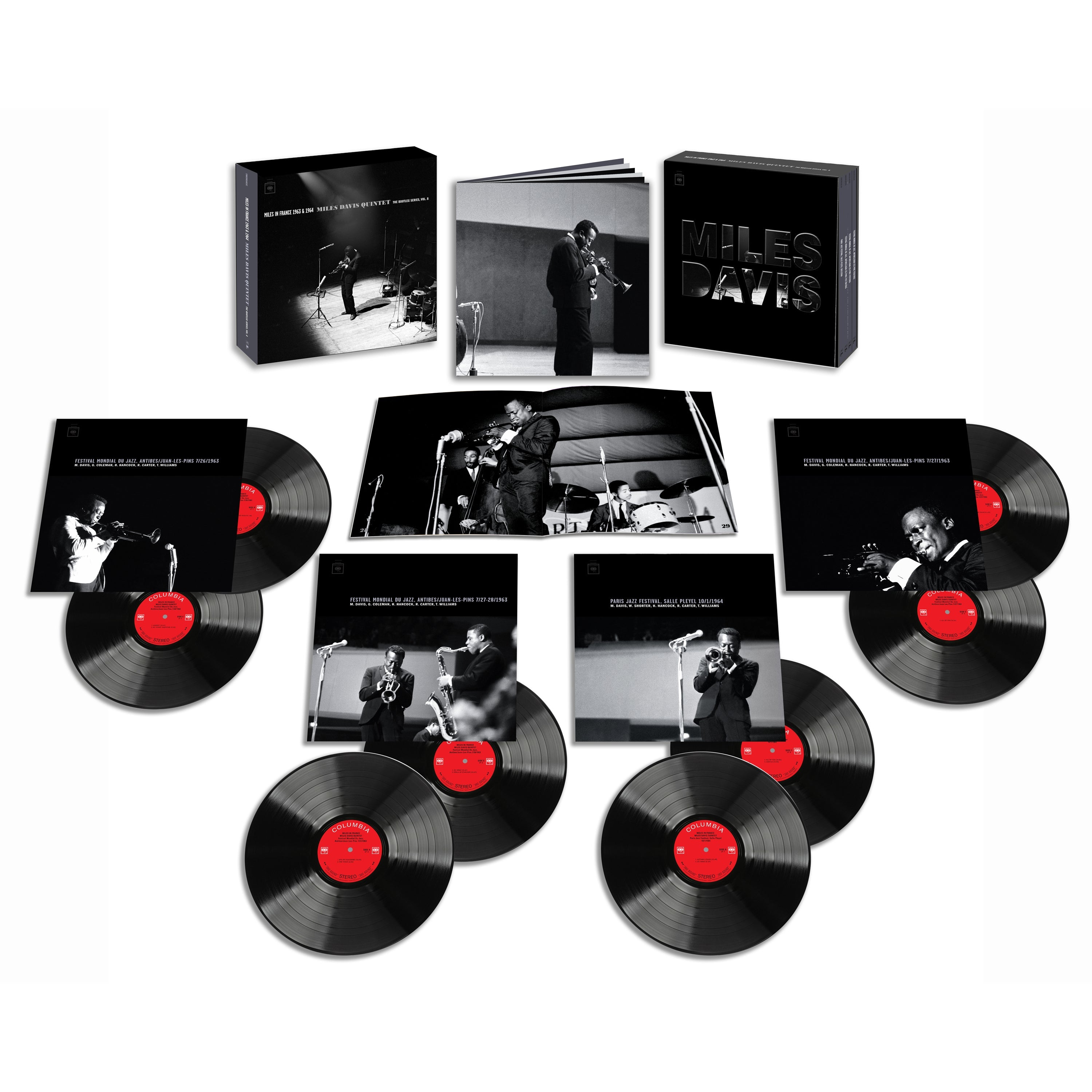 Miles In France 1963 & 1964 (Miles Davis Quintet - The Bootleg Series, Vol. 8): Vinyl 8LP Box Set