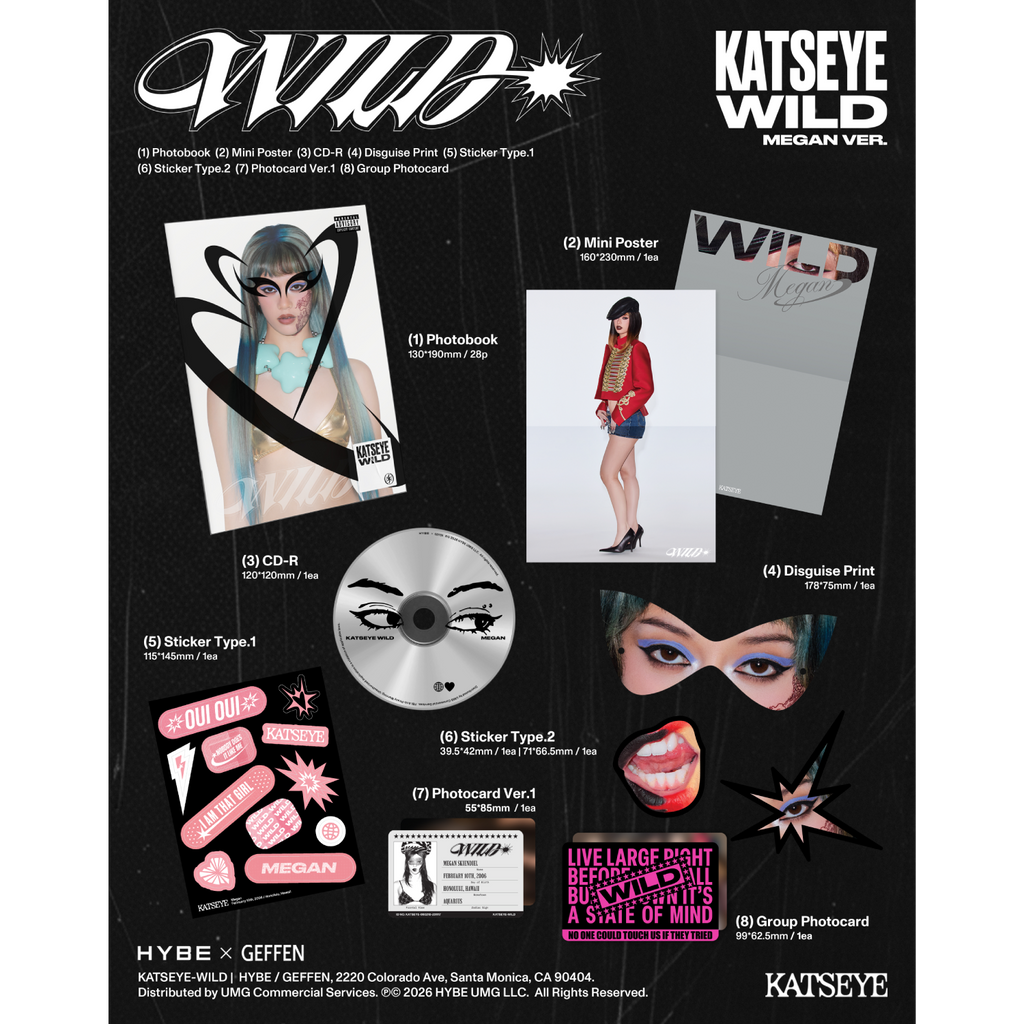 WILD (Megan ver.) CD