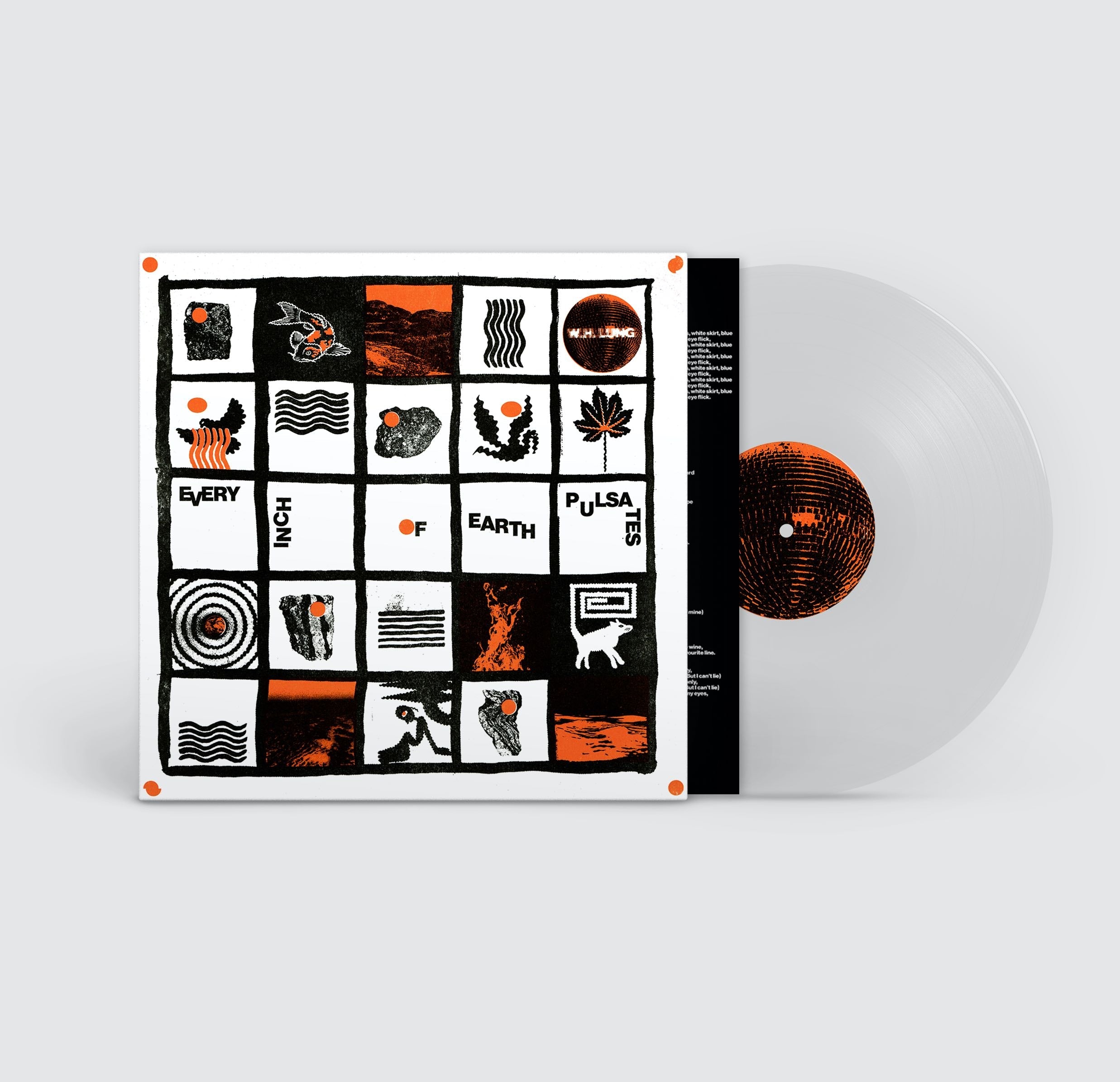 Every Inch Of Earth Pulsates: Clear Vinyl LP