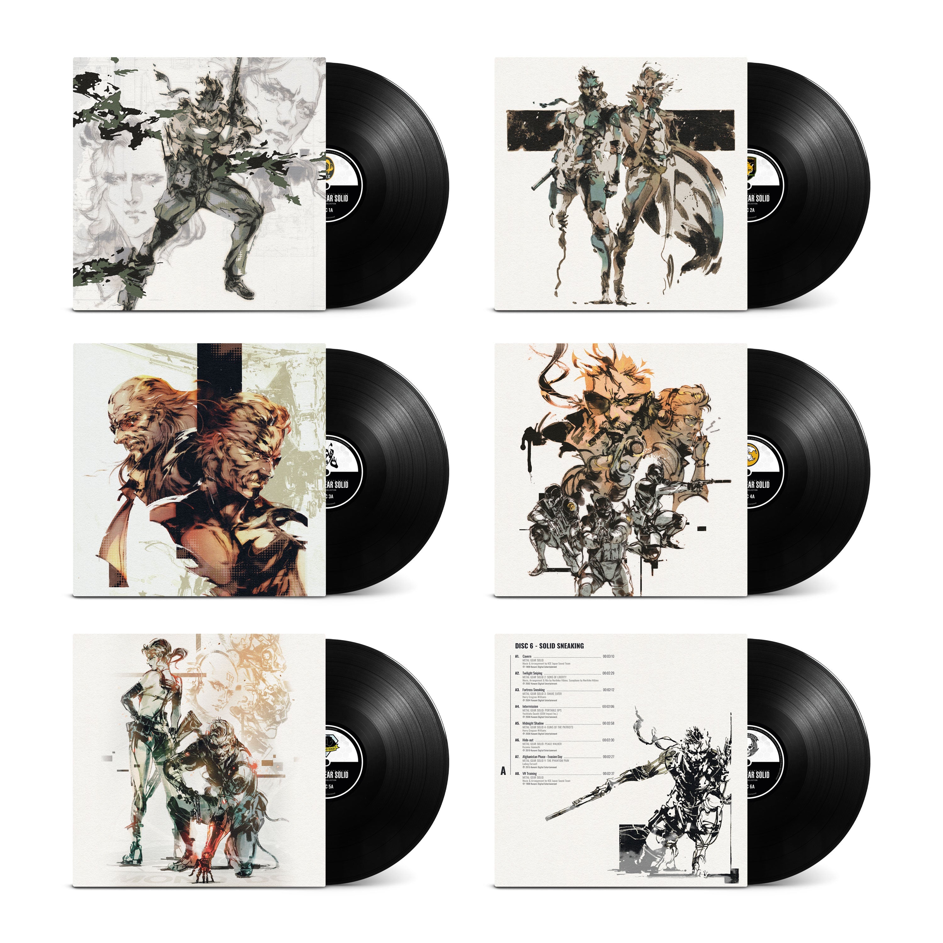 Metal Gear Solid - The Vinyl Collection (Original Soundtrack): Vinyl 6LP