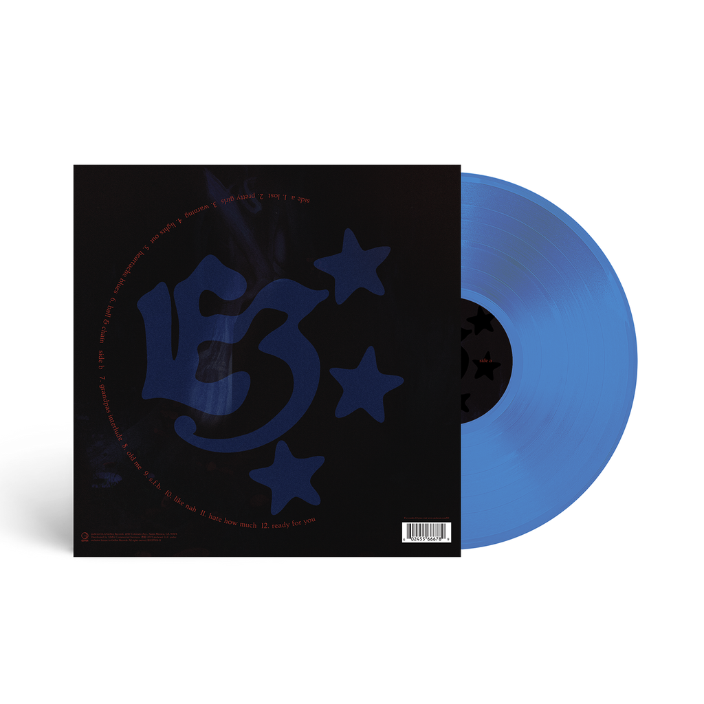 E3:  Translucent Cobalt Vinyl LP