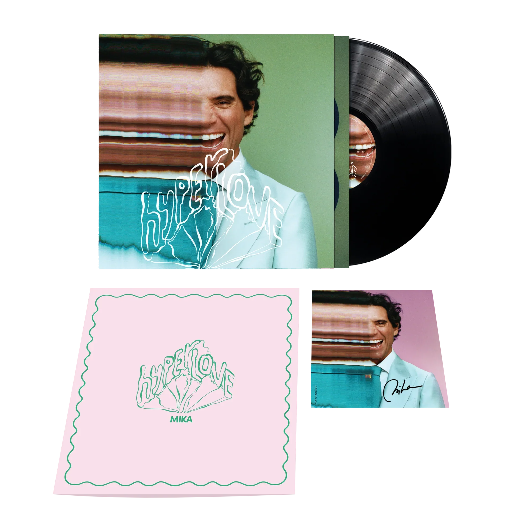 Hyperlove LP + Signed Art Card