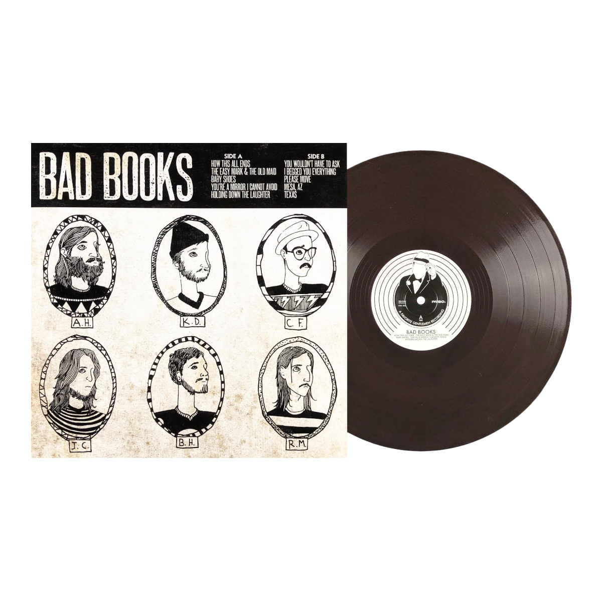 Bad Books: Eco-Mix Vinyl LP