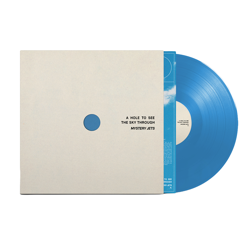 A Hole To See The Sky Through: Signed Blue Vinyl LP