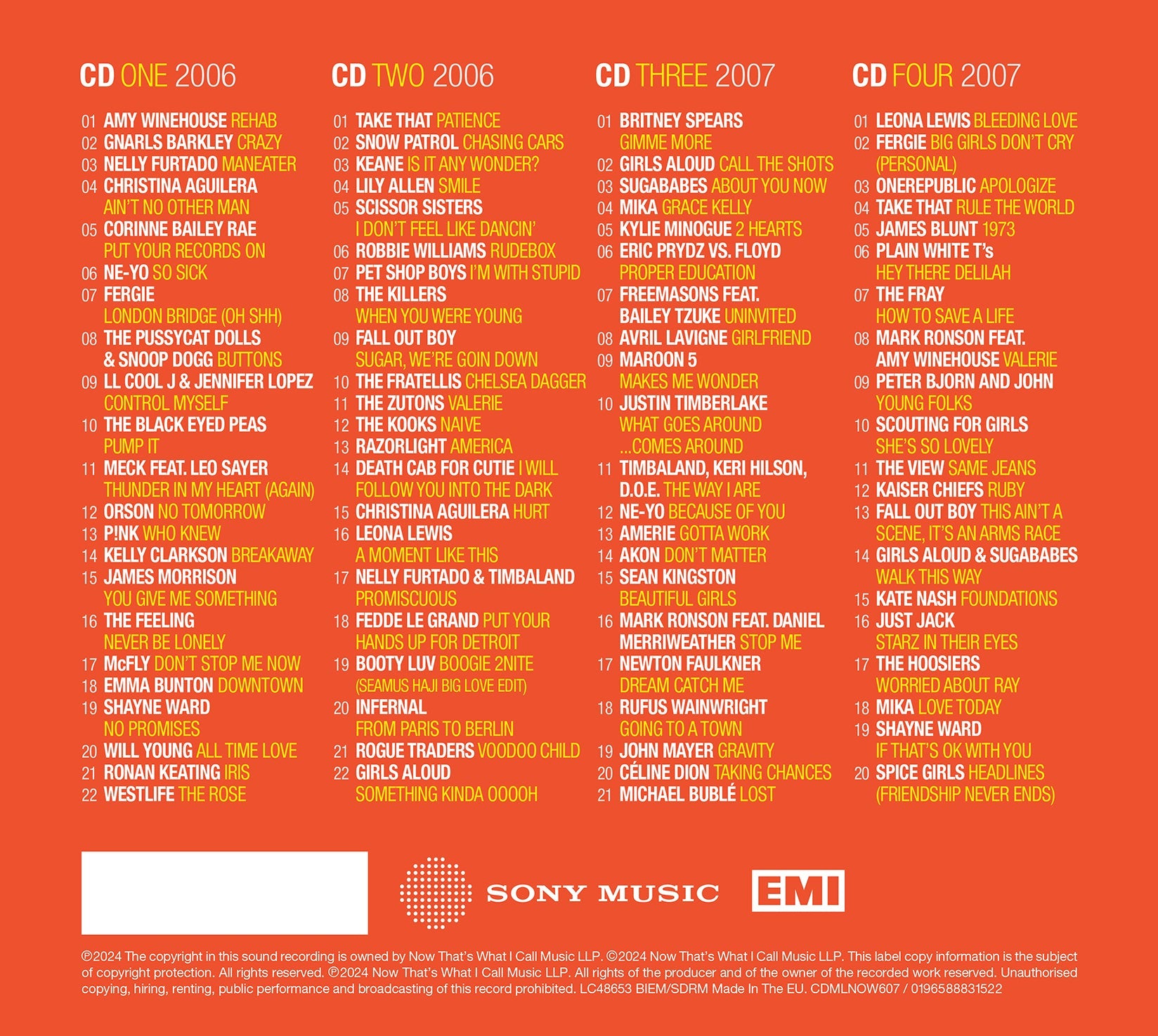NOW - Millennium 2006 – 2007 (4CD)