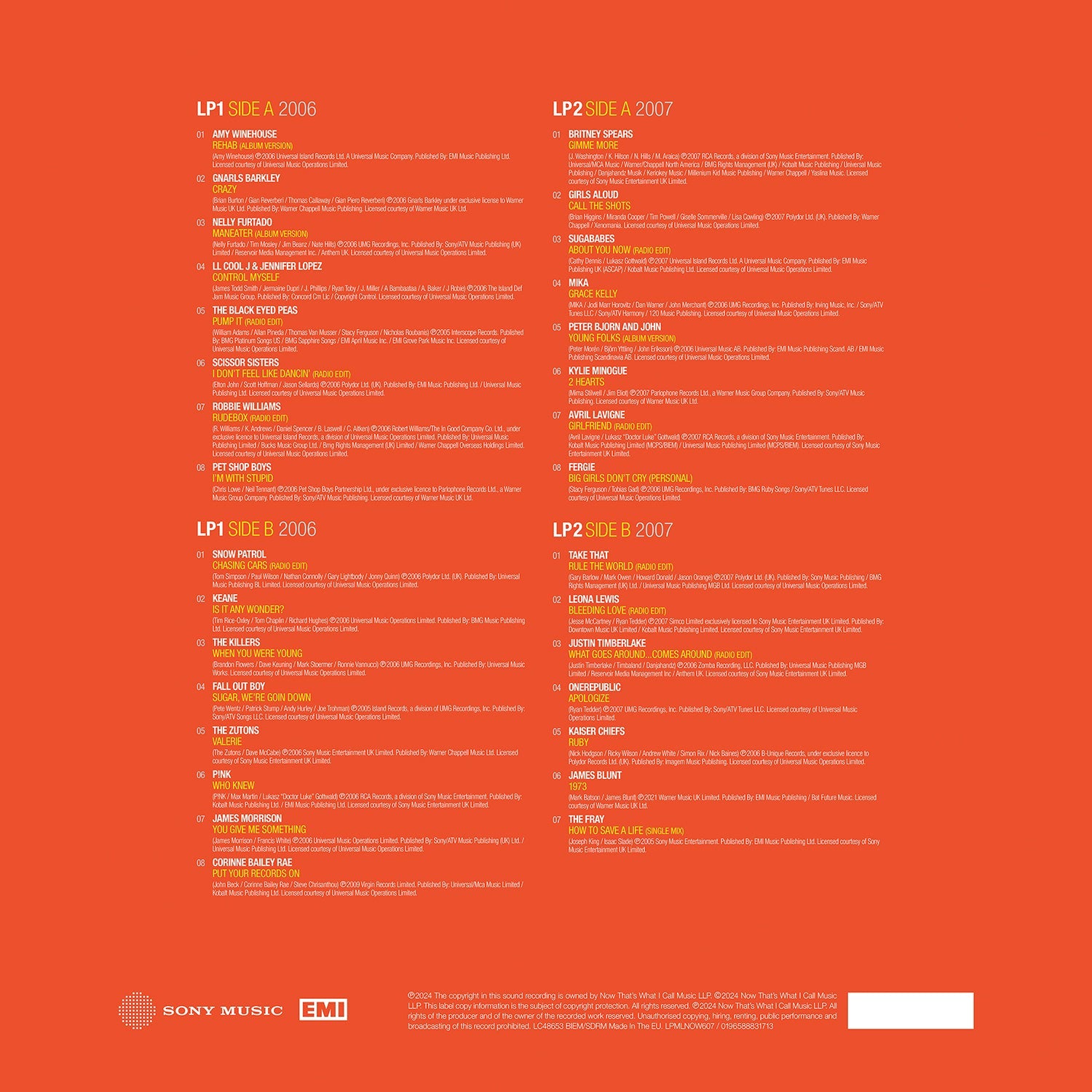 NOW - Millennium 2006 – 2007 (2LP)